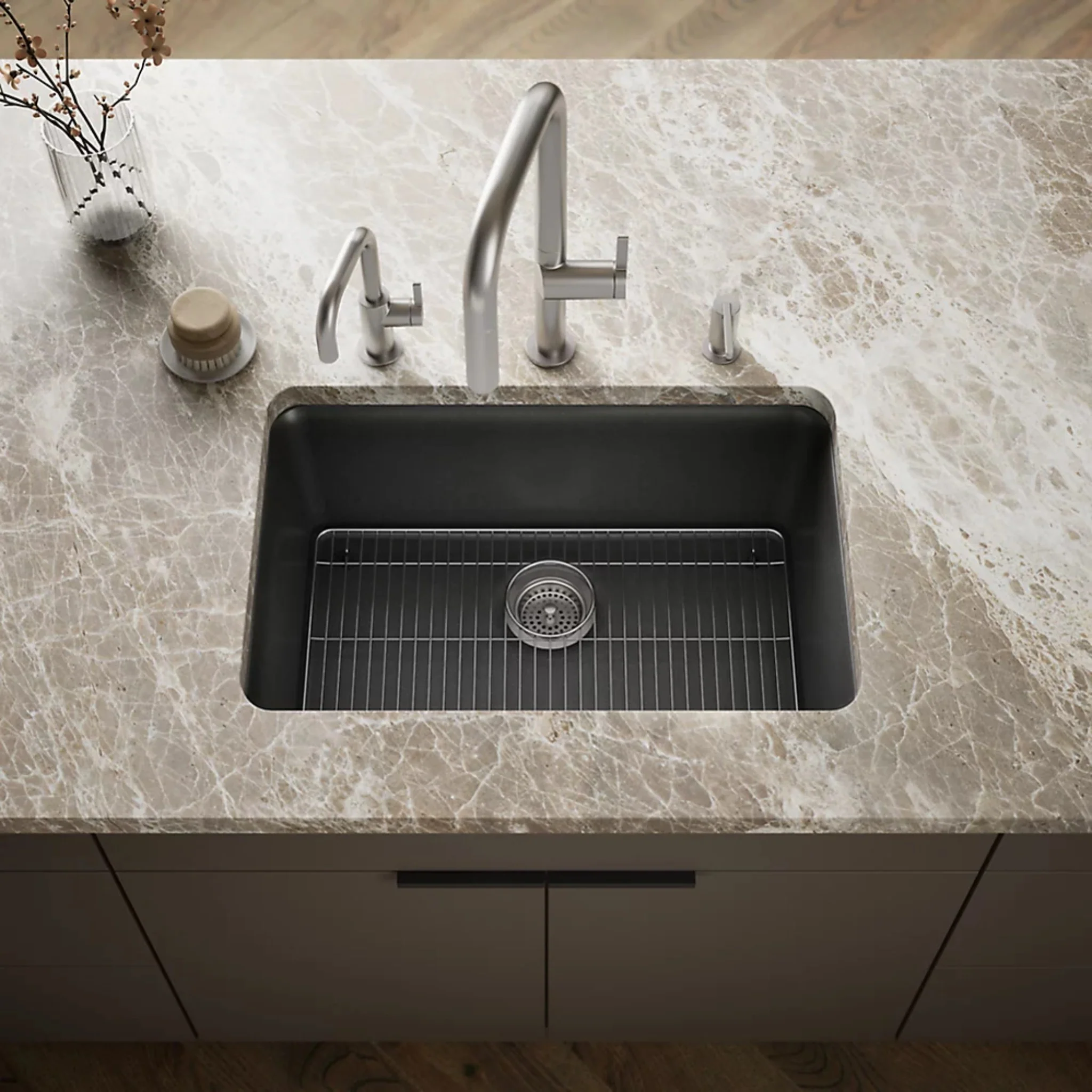 CAIRN® 27-INCH UNDERMOUNT SINGLE-BOWL KITCHEN SINK - Image 12