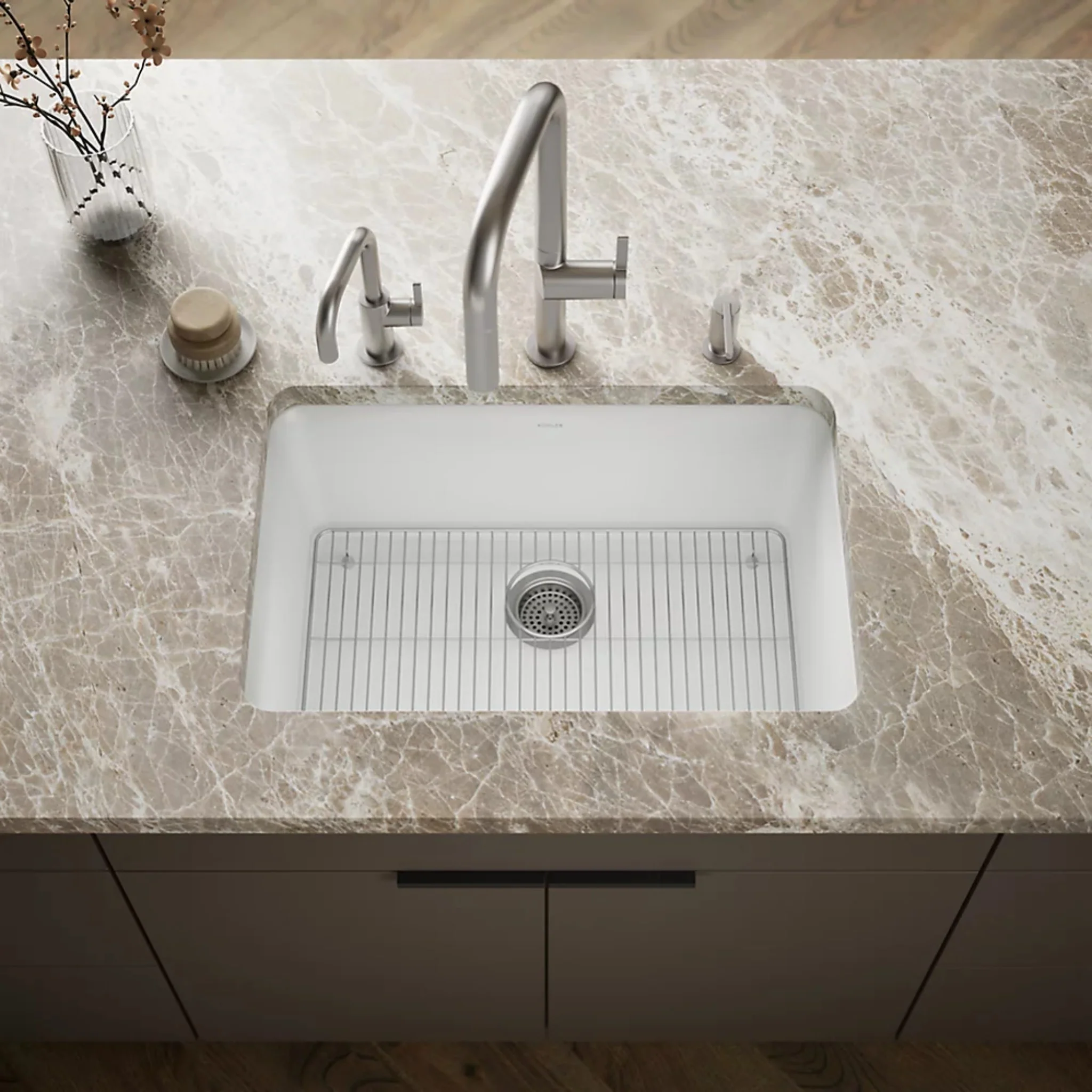 CAIRN® 27-INCH UNDERMOUNT SINGLE-BOWL KITCHEN SINK - Image 8