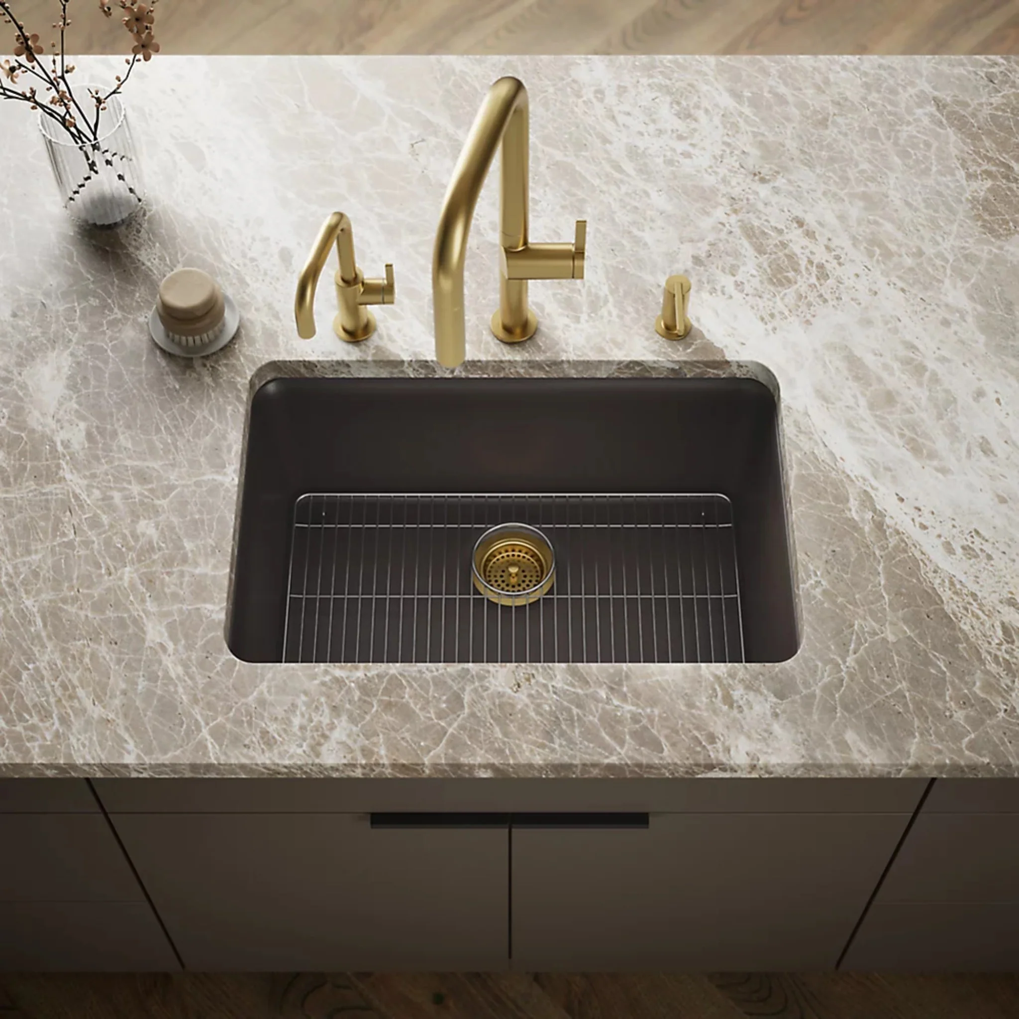 CAIRN® 27-INCH UNDERMOUNT SINGLE-BOWL KITCHEN SINK - Image 9