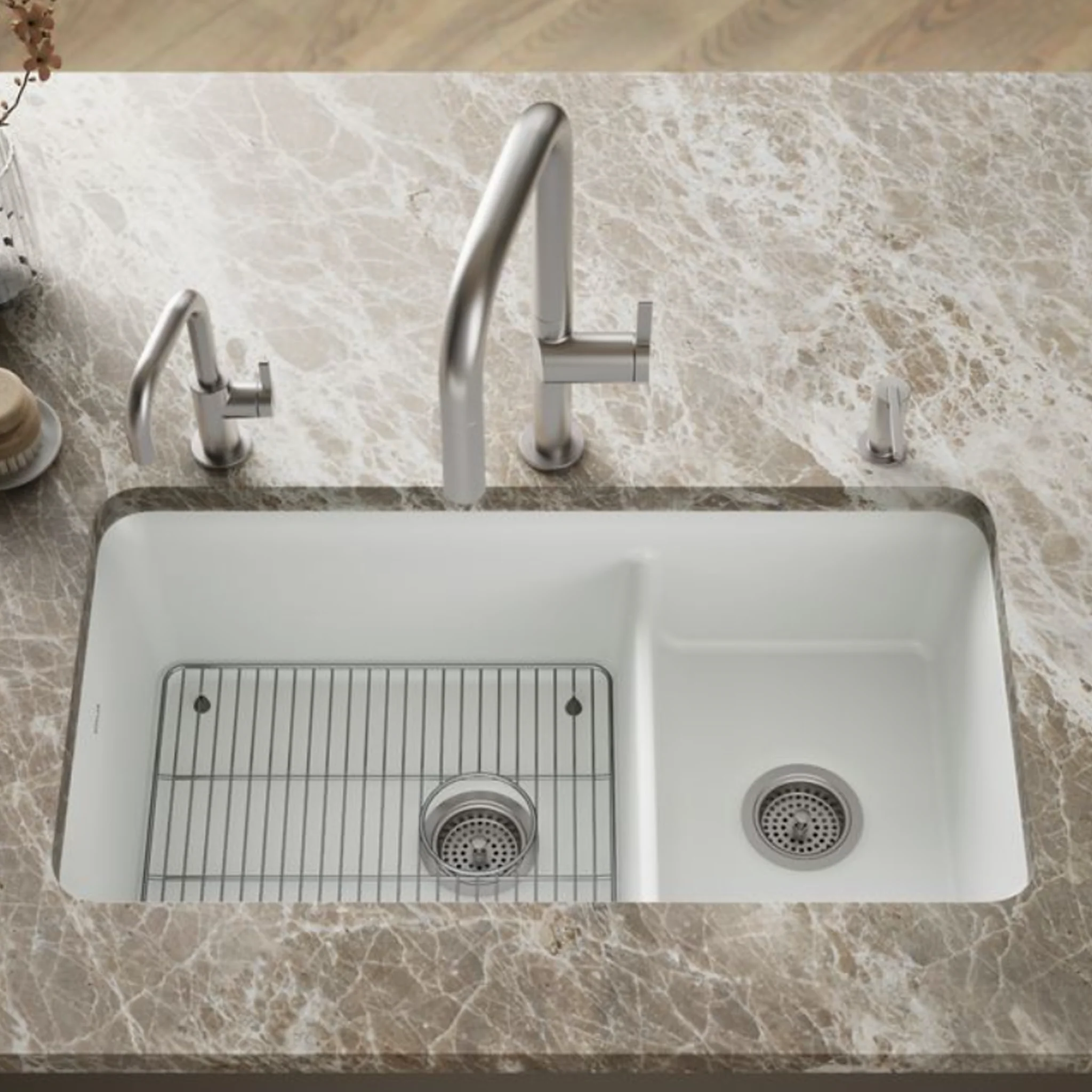 CAIRN DOUBLE-BOWL KITCHEN SINK - Image 2