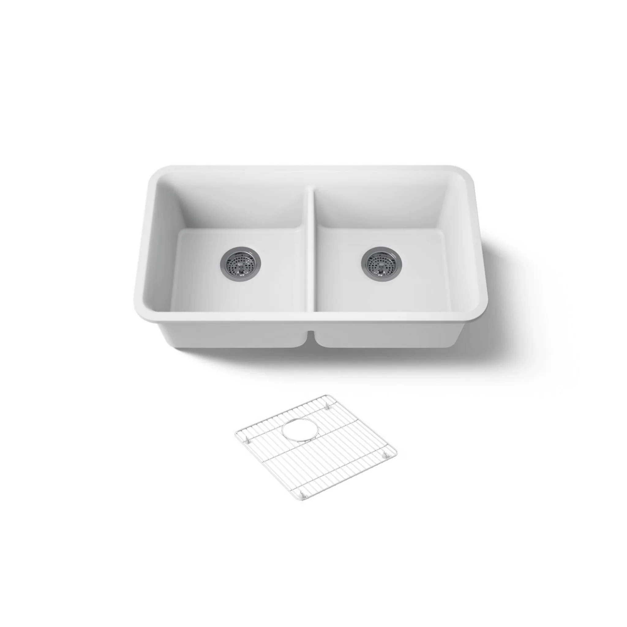 CAIRN® UNDERMOUNT DOUBLE-BOWL KITCHEN SINK