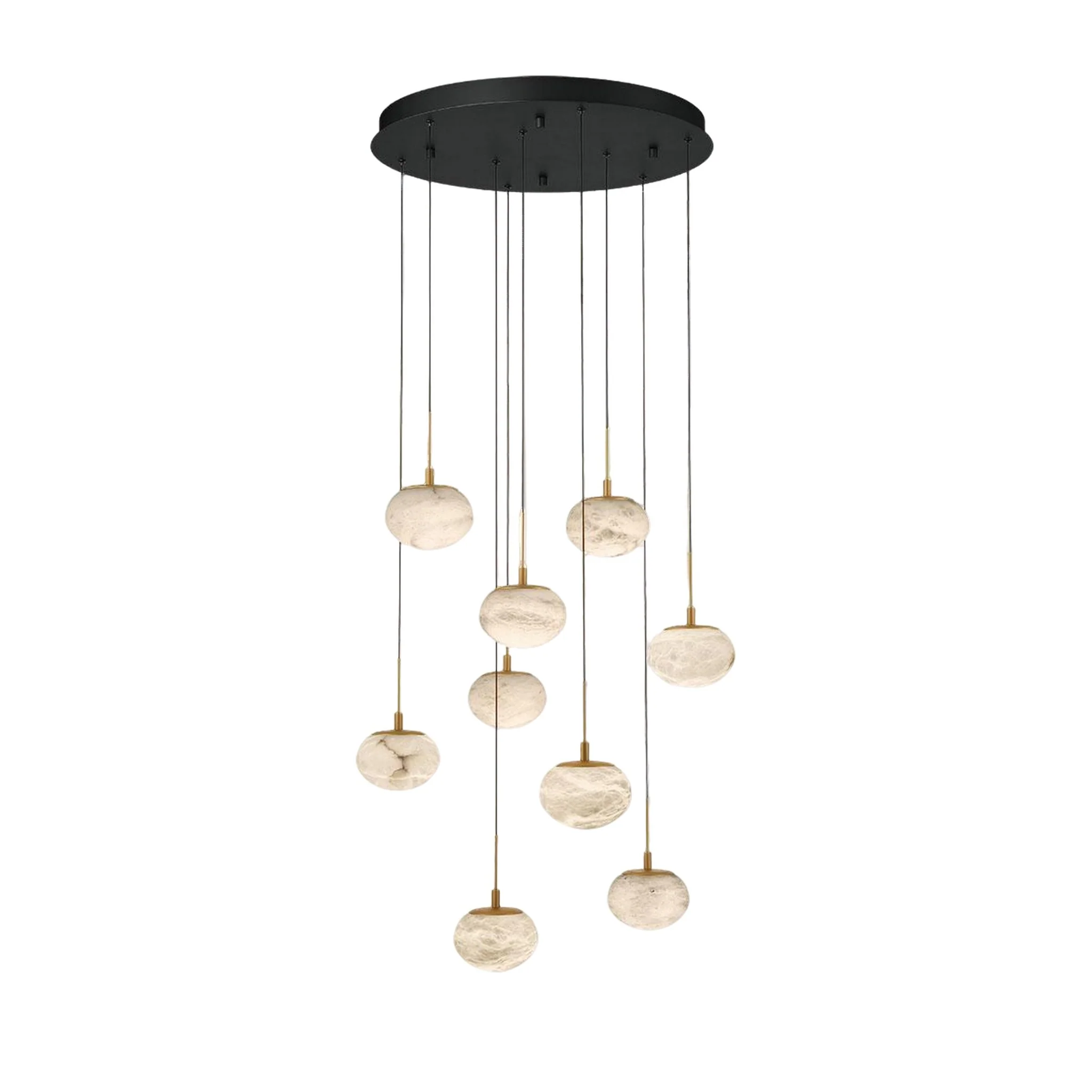 CALCOLO ROUND LED CHANDELIER (MULTIPLE SIZES) - Image 3