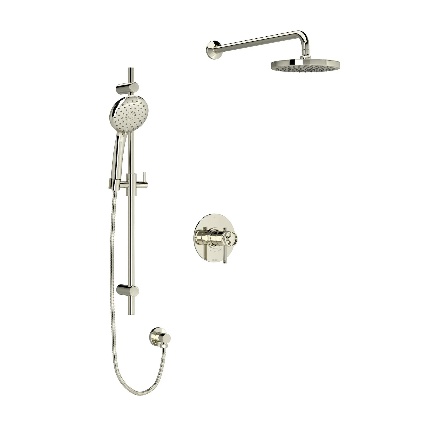 CAMPO 1/2" THERMOSTATIC & PRESSURE BALANCE 3 FUNCTION SYSTEM TRIM WITH INTEGRATED VOLUME CONTROL - Image 3