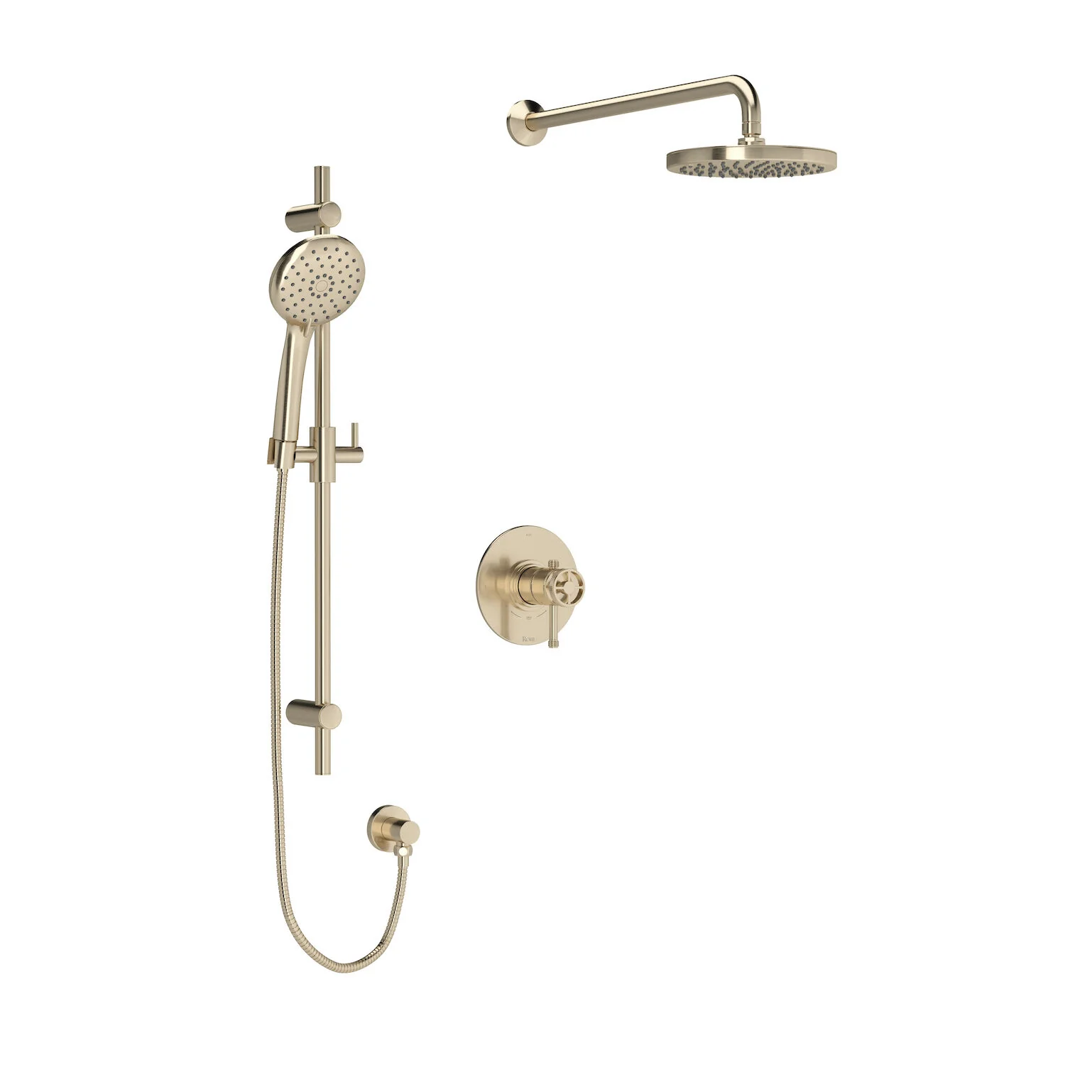 CAMPO 1/2" THERMOSTATIC & PRESSURE BALANCE 3 FUNCTION SYSTEM TRIM WITH INTEGRATED VOLUME CONTROL - Image 4