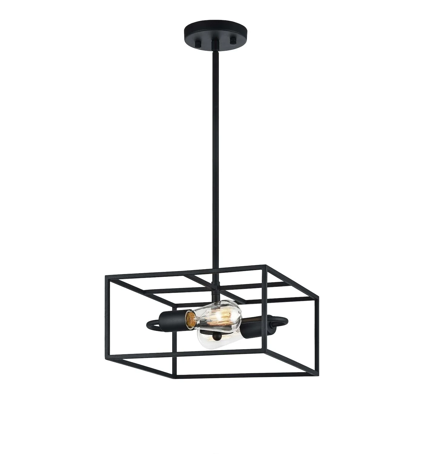 CANDID 2 LIGHT SQUARE PENDANT