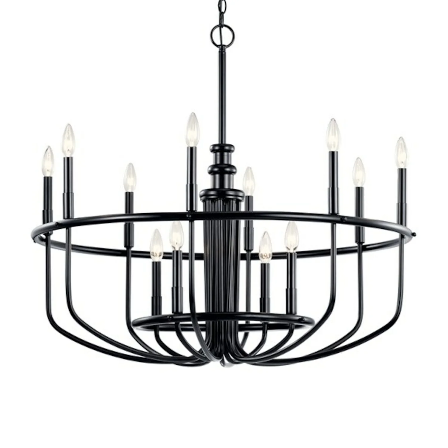 CAPITOL HILL 30.75" 12 LIGHT CHANDELIER