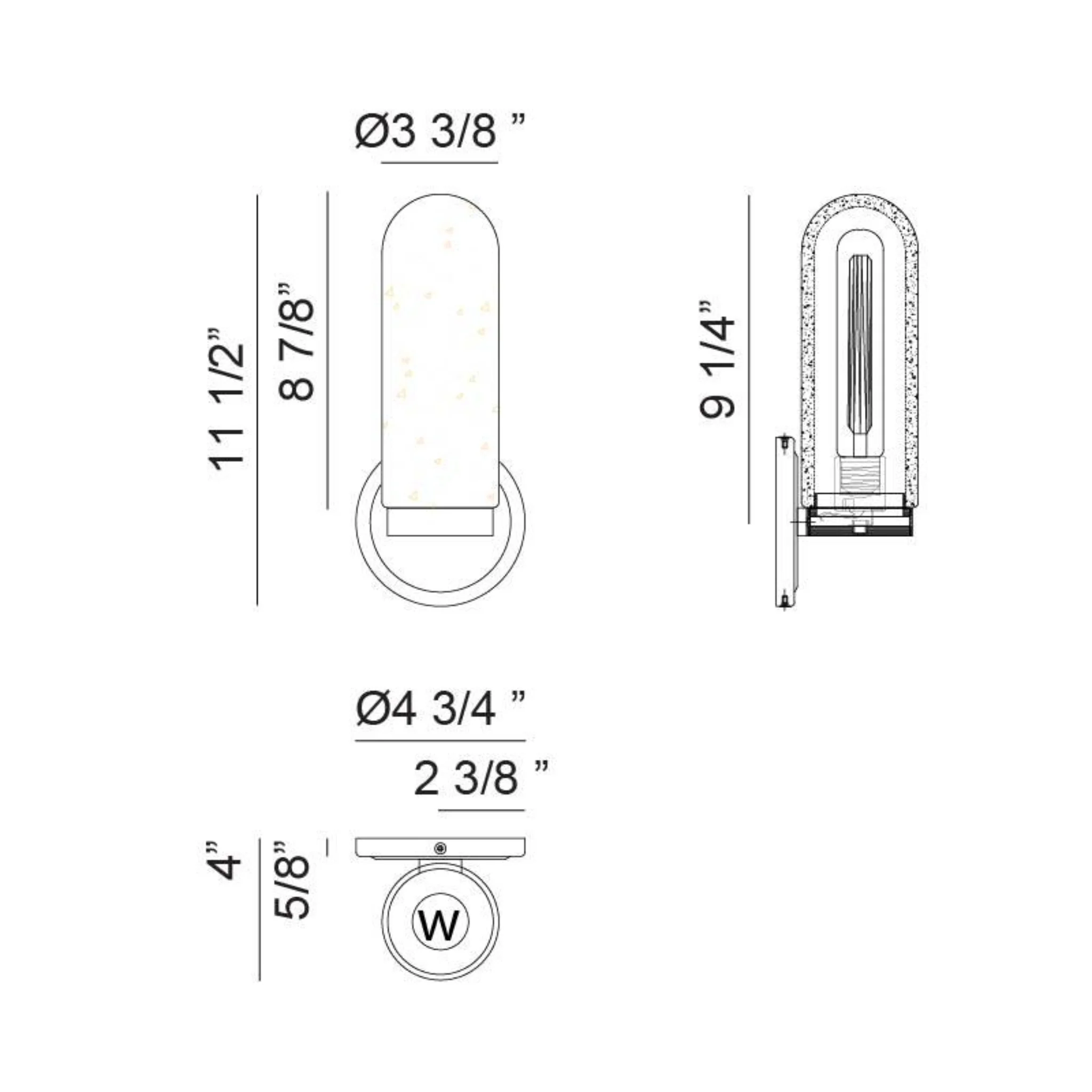 CAPSULA VANITY/WALL SCONCE (MULTIPLE SIZES) - Image 7