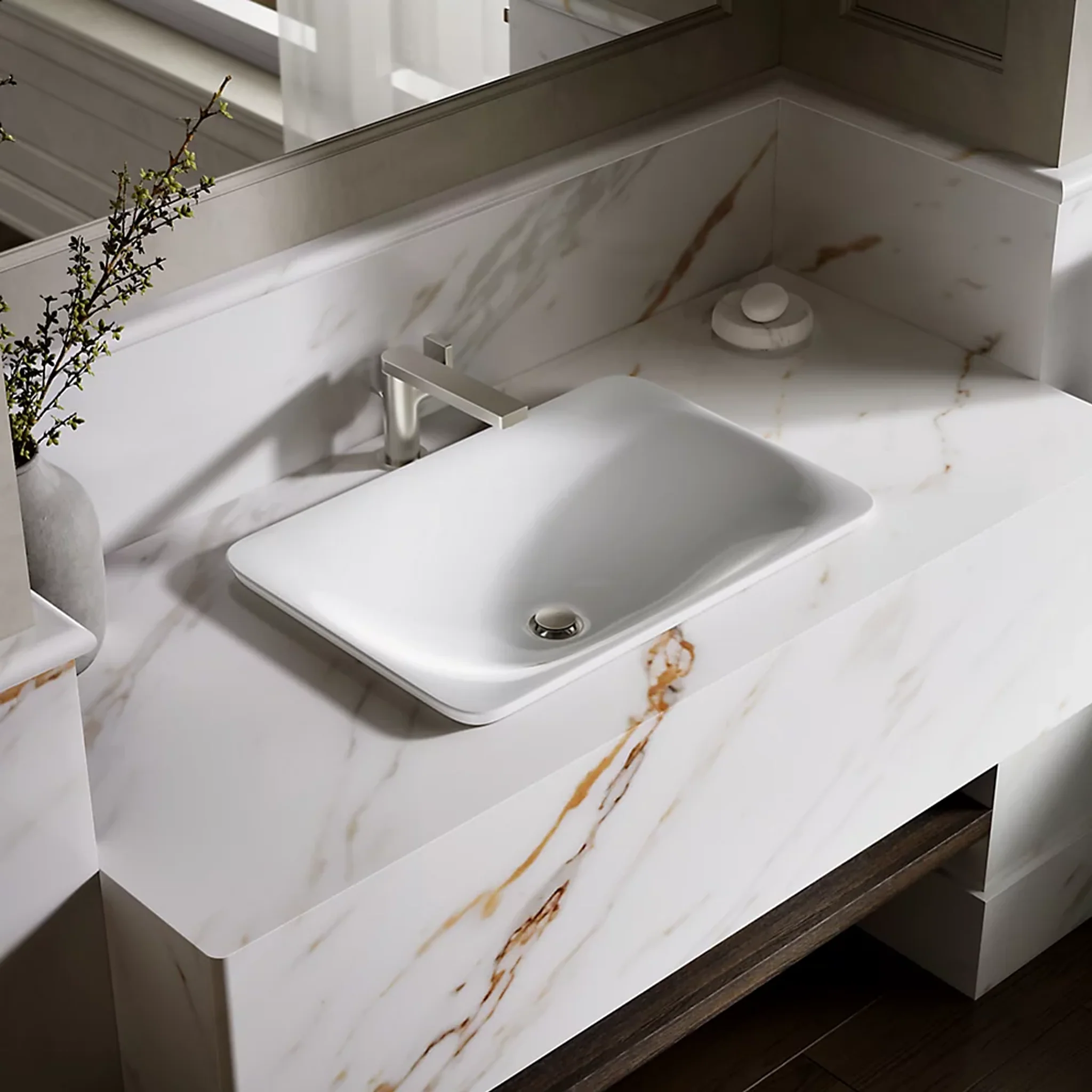 CARILLON® 21.25-IN DROP-IN BATHROOM SINK - Image 5