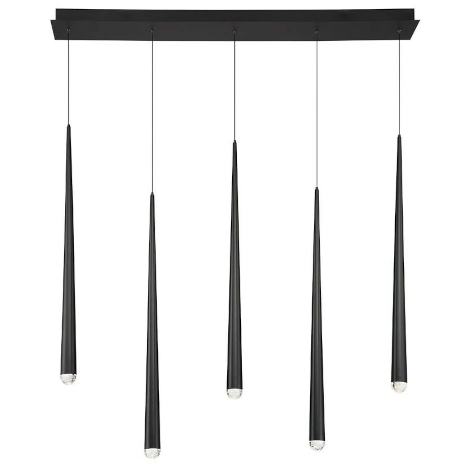 CASCADE 23-LIGHT 3500K LED LINEAR PENDANT LIGHT, PD-41723L - Image 2