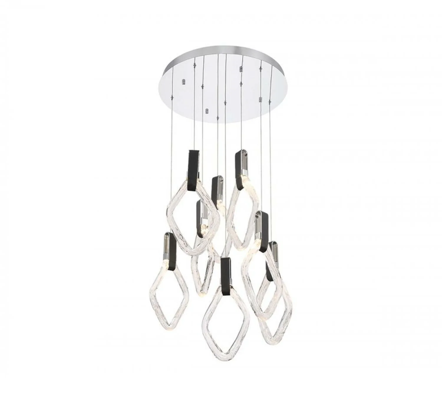 CATANIA ROUND LED CHANDELIER (MULTIPLE SIZES) - Image 3