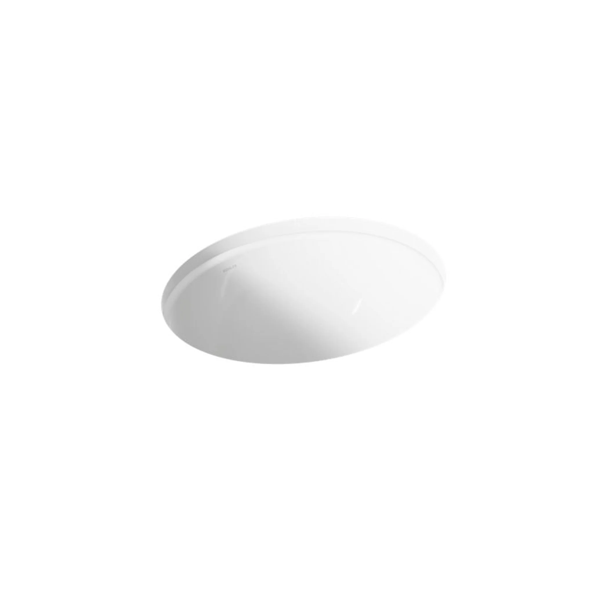 CAXTON 19.25-INCH OVAL UNDERMOUNT BATHROOM SINK - NO OVERFLOW