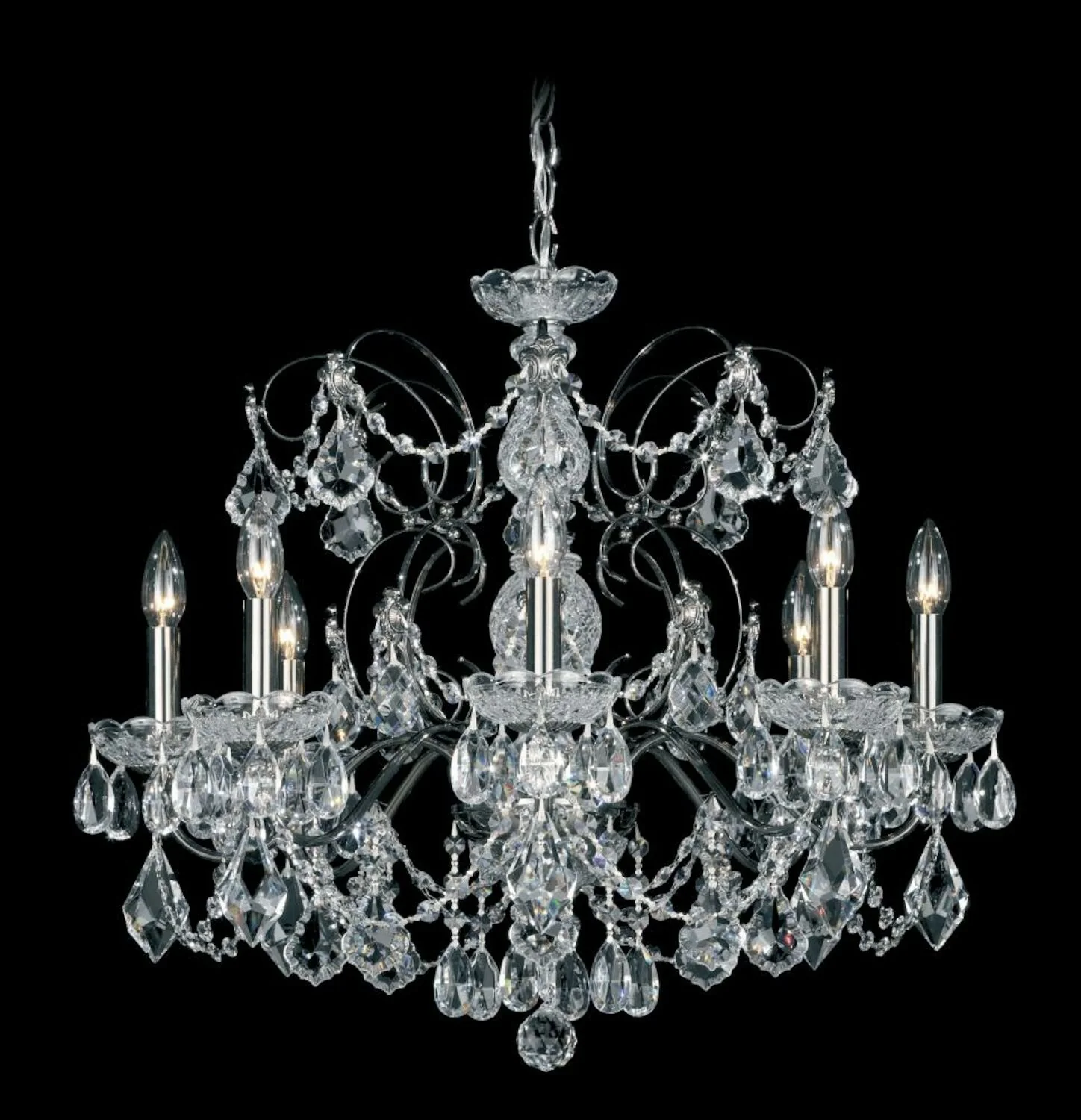 CENTURY 8-LIGHT CHANDELIER - Image 4