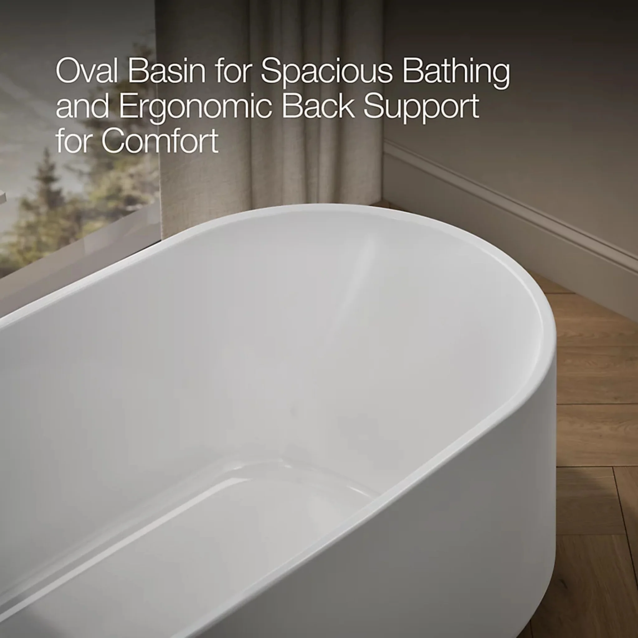 CERIC 60 X 29 INCHES FREESTANDING BATHTUB - Image 10
