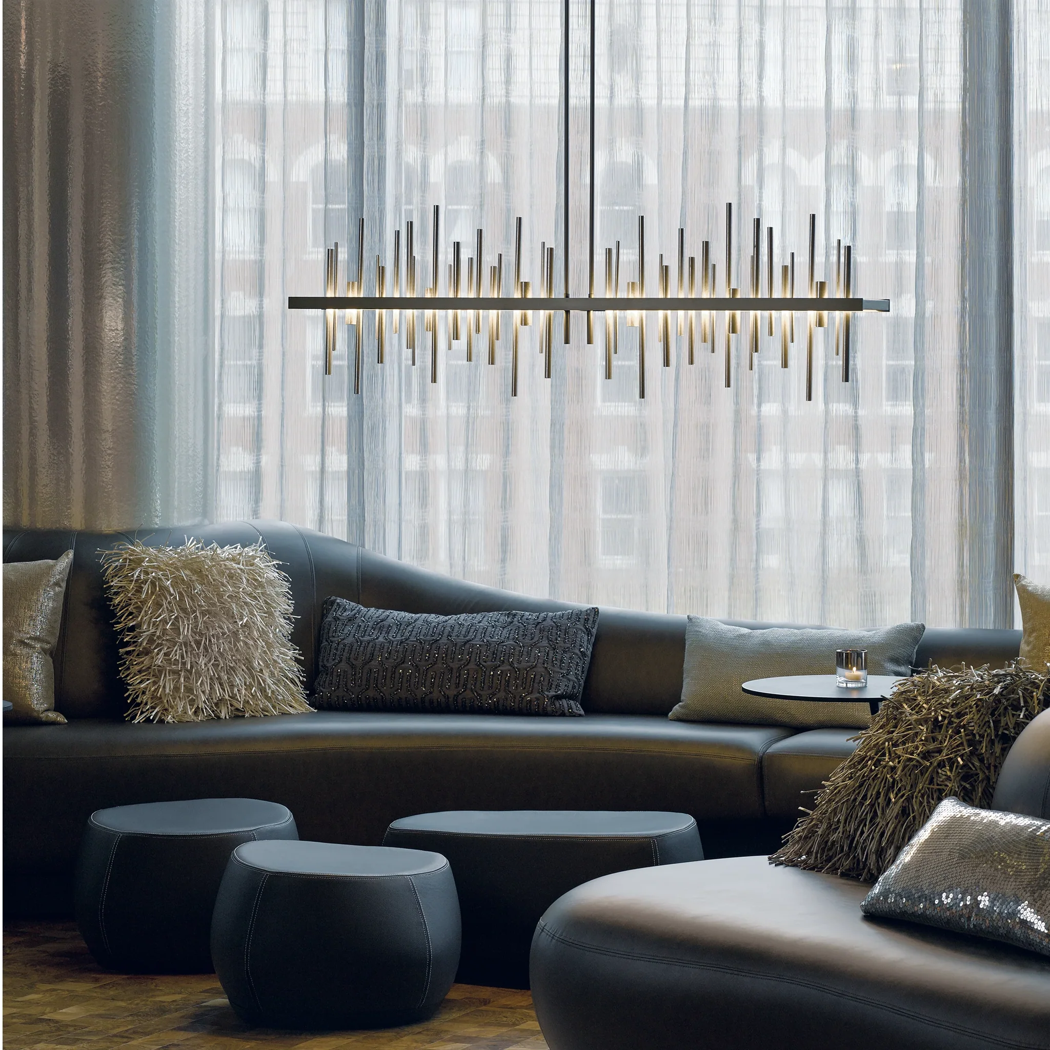 CITYSCAPE LARGE LED PENDANT LONG - Image 2