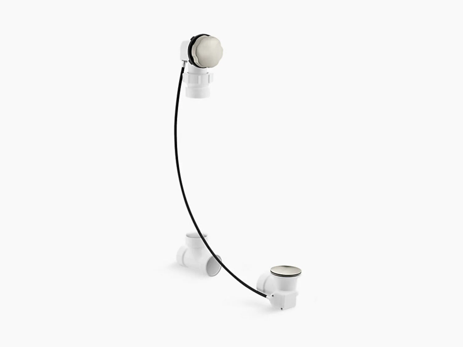 CLEARFLO CABLE BATH DRAIN, LESS PVC TUBING - Image 2
