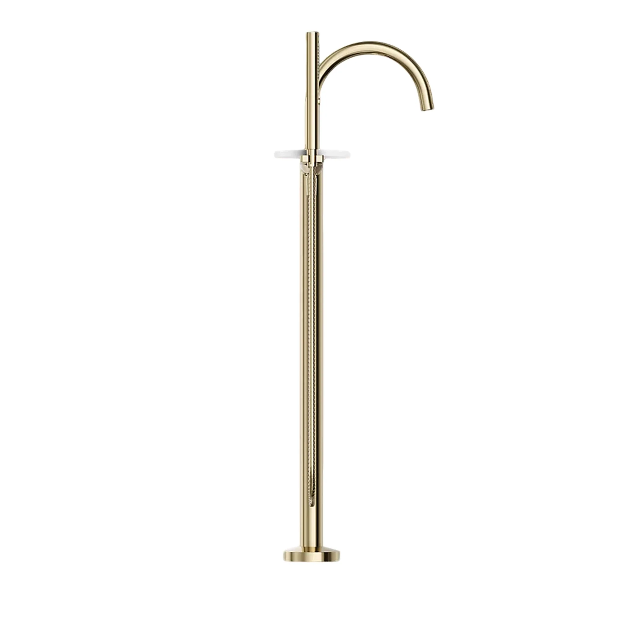 COMPONENTS FLOOR MOUNT BATH FILLER TRIM WITH LEVER HANDLES AND HANDSHOWER - Image 33