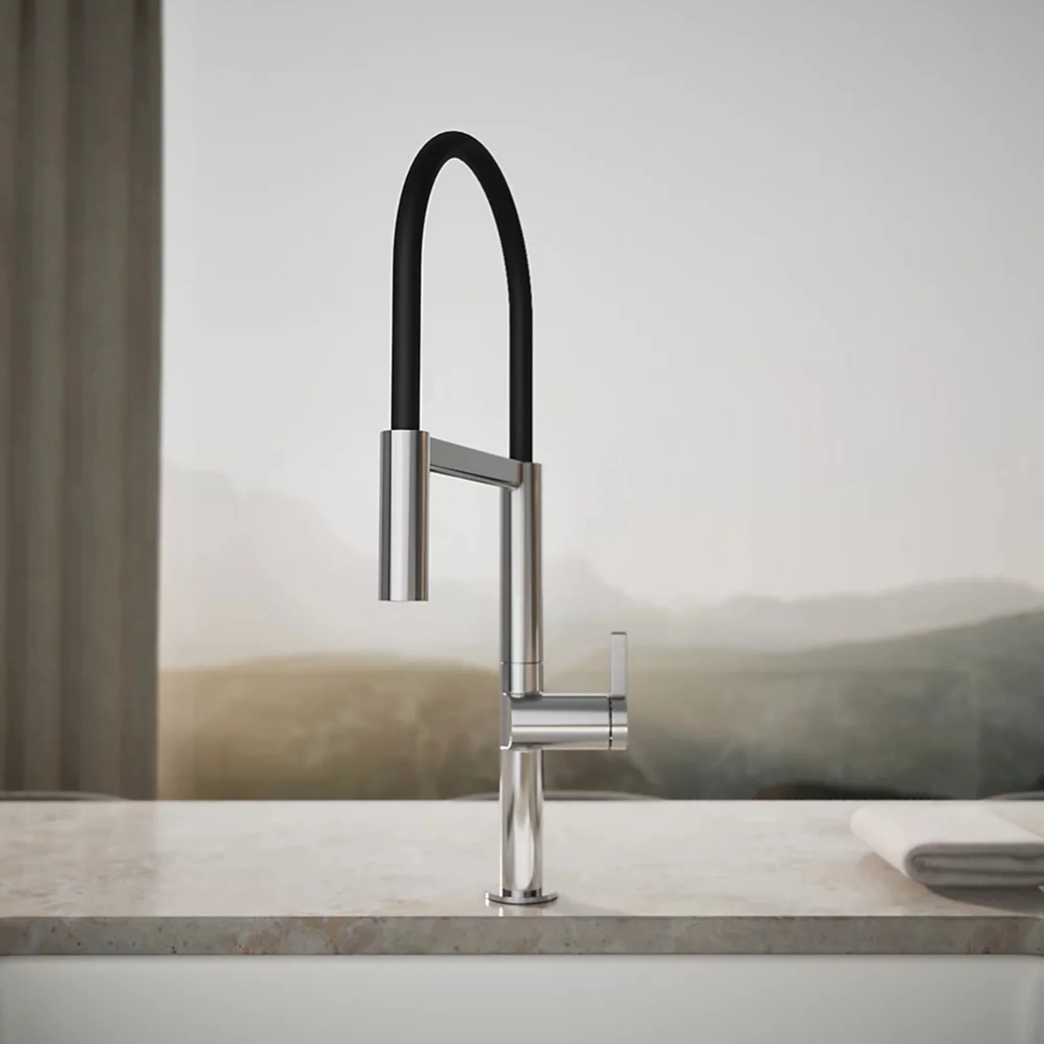 COMPONENTS® SEMI-PROFESSIONAL KITCHEN SINK FAUCET WITH TWO-FUNCTION SPRAYHEAD - Image 13