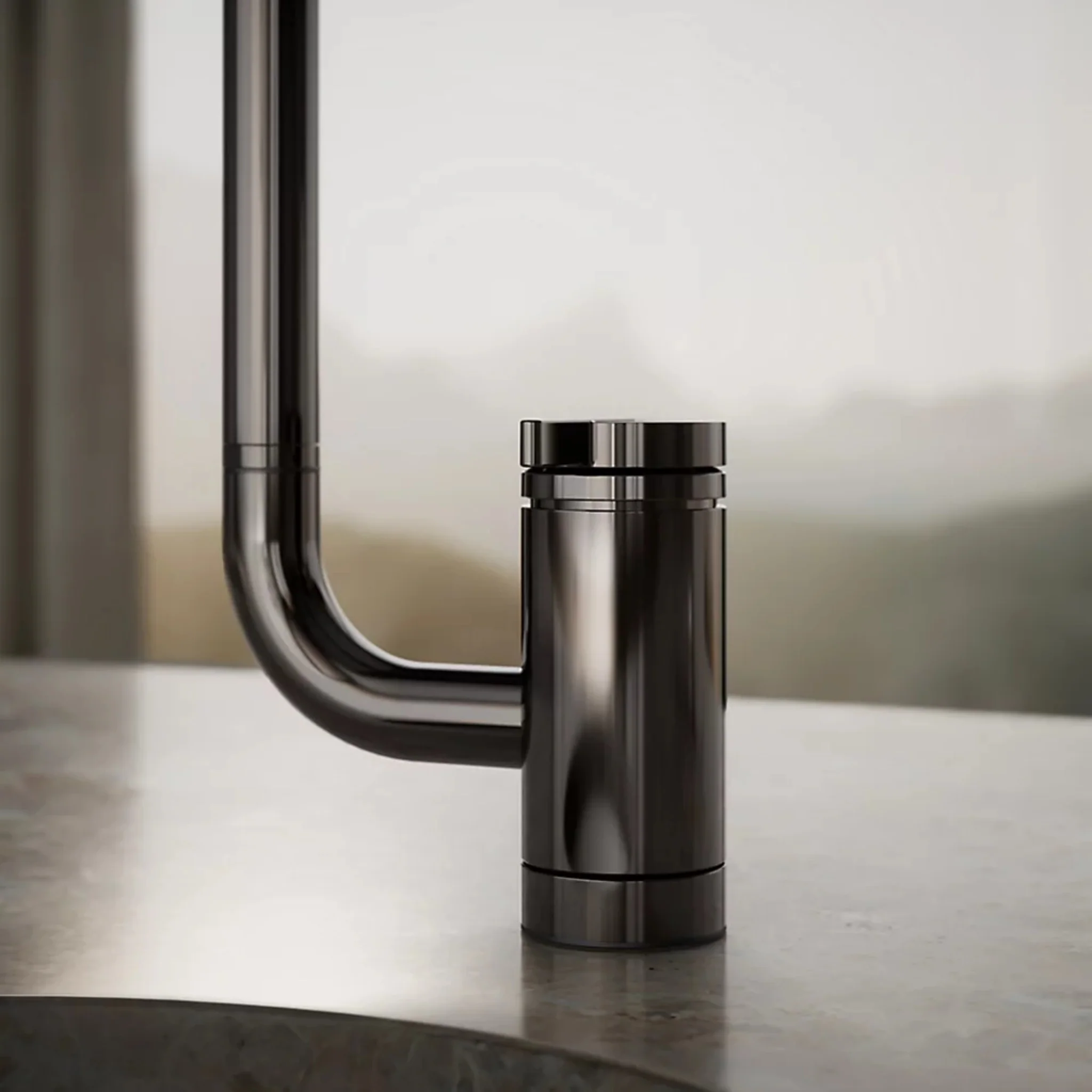 COMPONENTS® SINGLE-HANDLE BAR SINK FAUCET WITH TWO-FUNCTION EXTENDED-REACH ARC SPOUT - Image 13