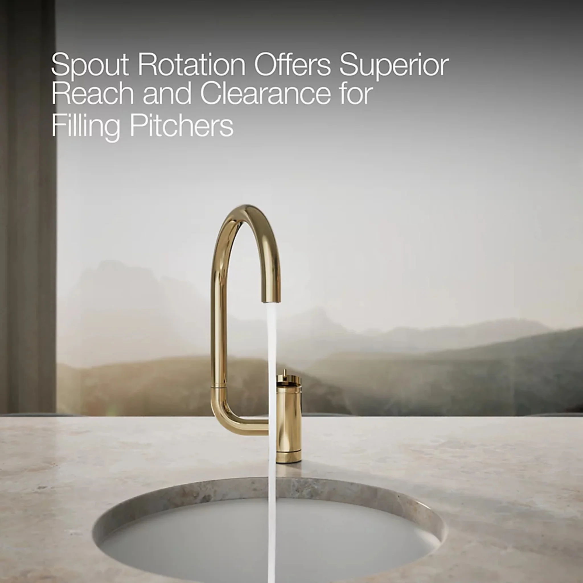 COMPONENTS® SINGLE-HANDLE BAR SINK FAUCET WITH TWO-FUNCTION EXTENDED-REACH ARC SPOUT - Image 14