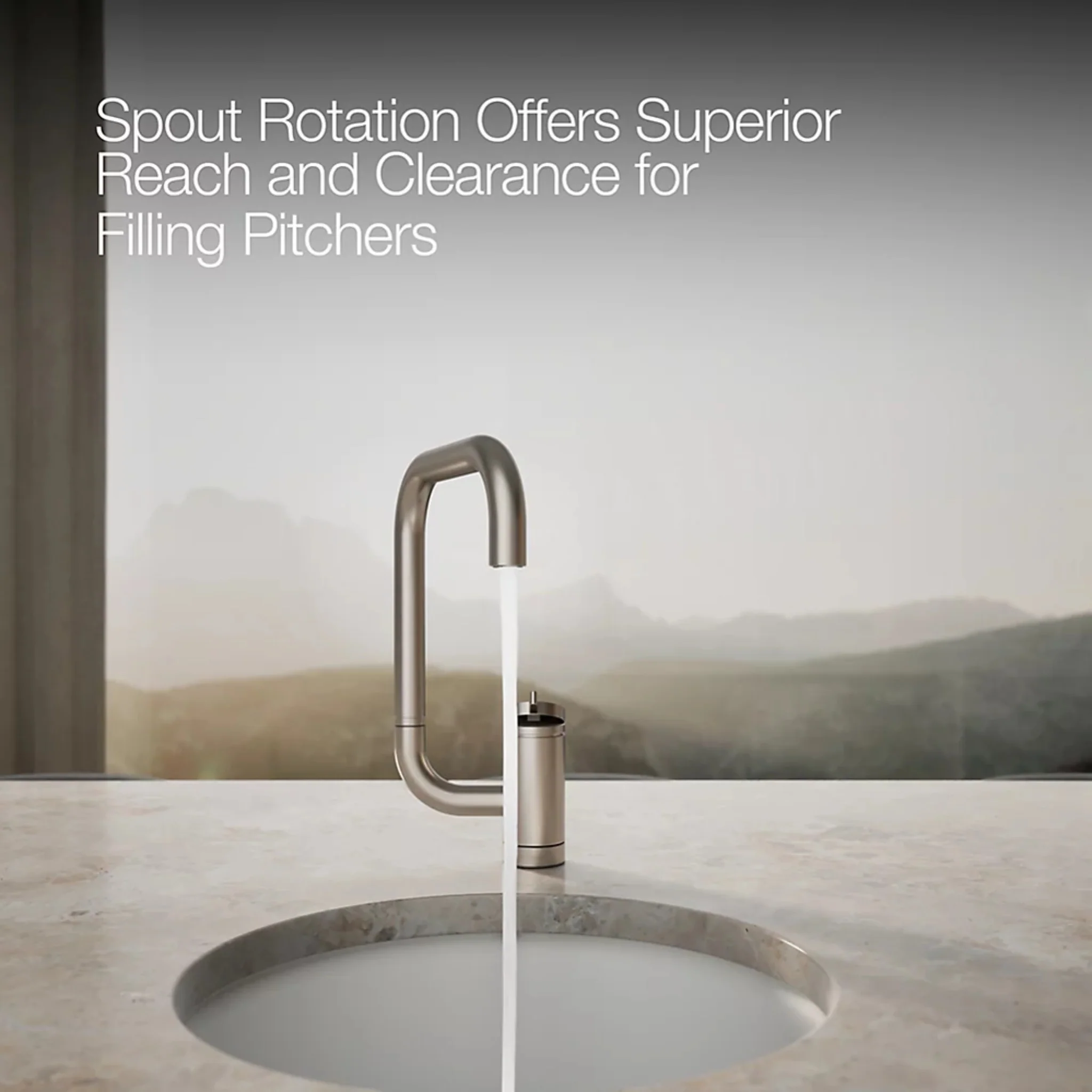 COMPONENTS® SINGLE-HANDLE BAR SINK FAUCET WITH TWO-FUNCTION EXTENDED-REACH SQUARE SPOUT - Image 14