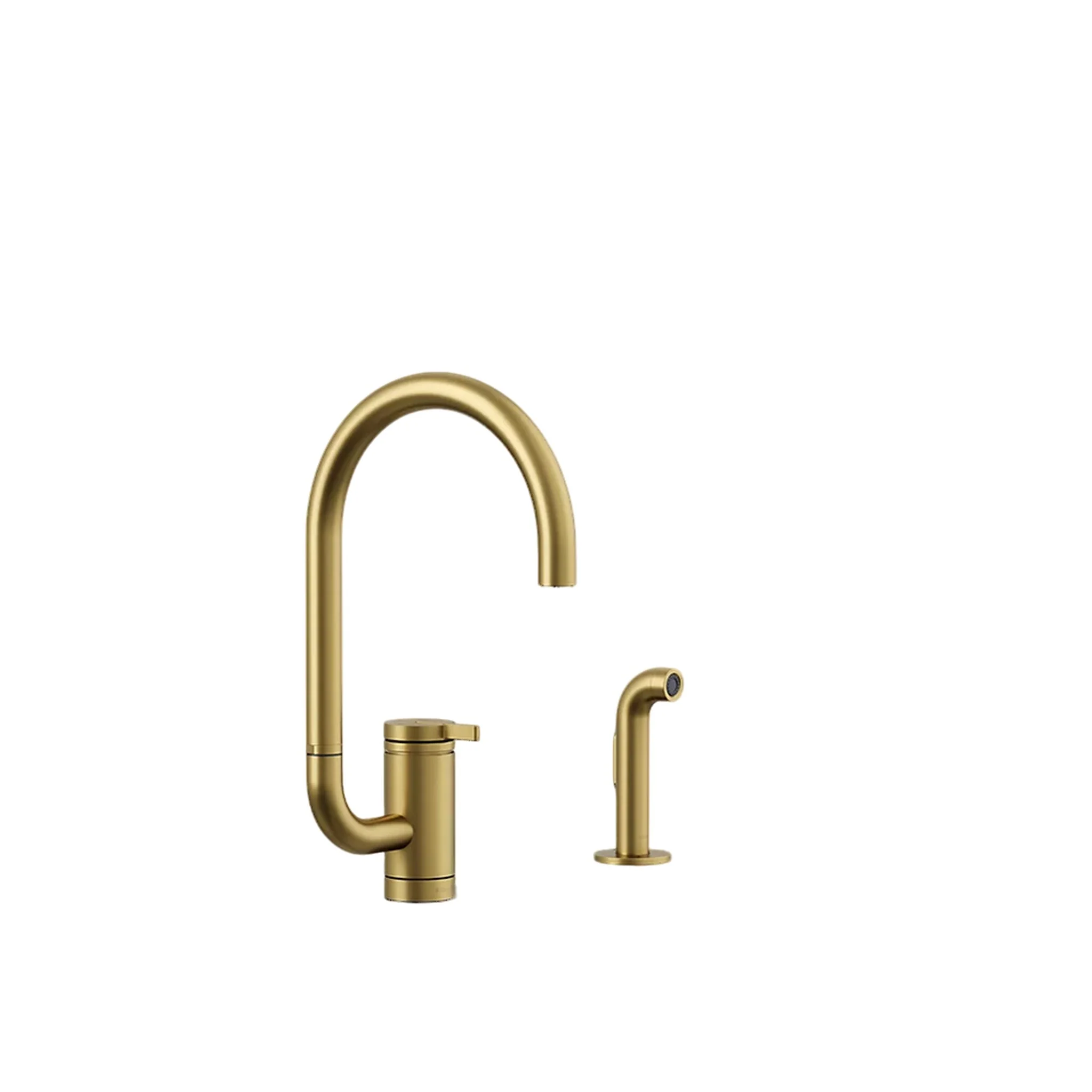COMPONENTS® SINGLE-HANDLE KITCHEN SINK FAUCET WITH TWO-FUNCTION EXTENDED-REACH ARC SPOUT AND SIDE SPRAYER - Image 8