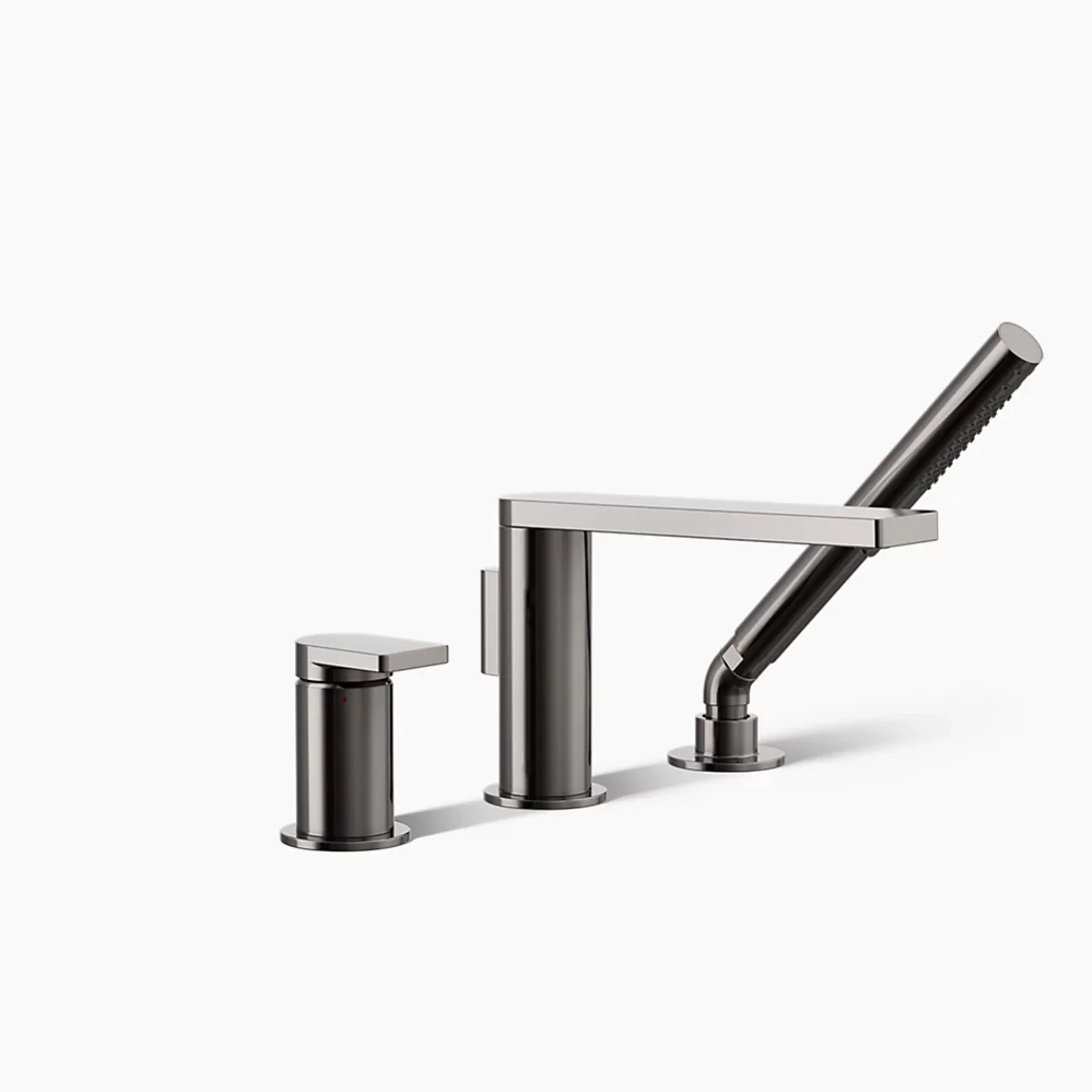 COMPOSED DECK MOUNT BATH FAUCET WITH HANDSHOWER - Image 5