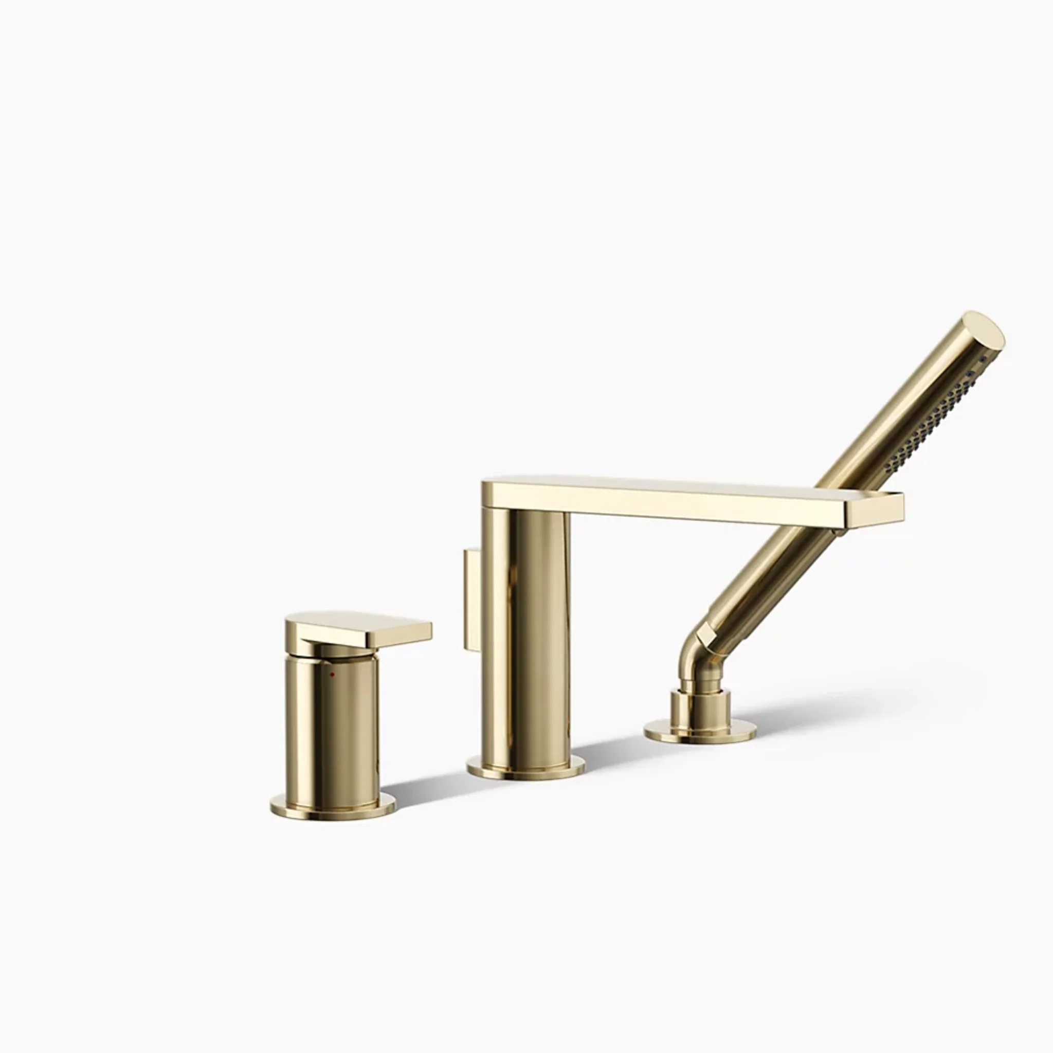 COMPOSED DECK MOUNT BATH FAUCET WITH HANDSHOWER - Image 6