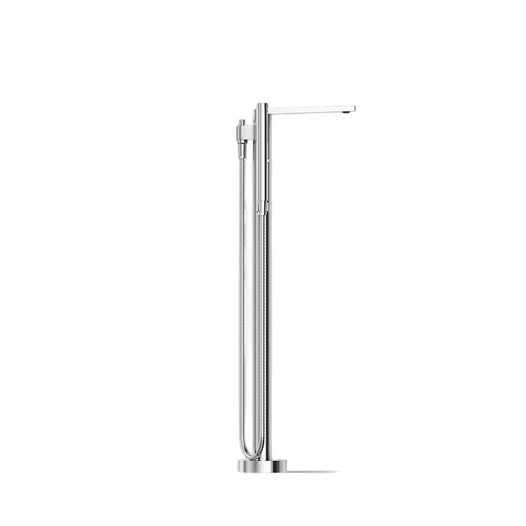 COMPOSED FLOOR MOUNT BATH FILLER TRIM WITH HANDSHOWER - Image 23