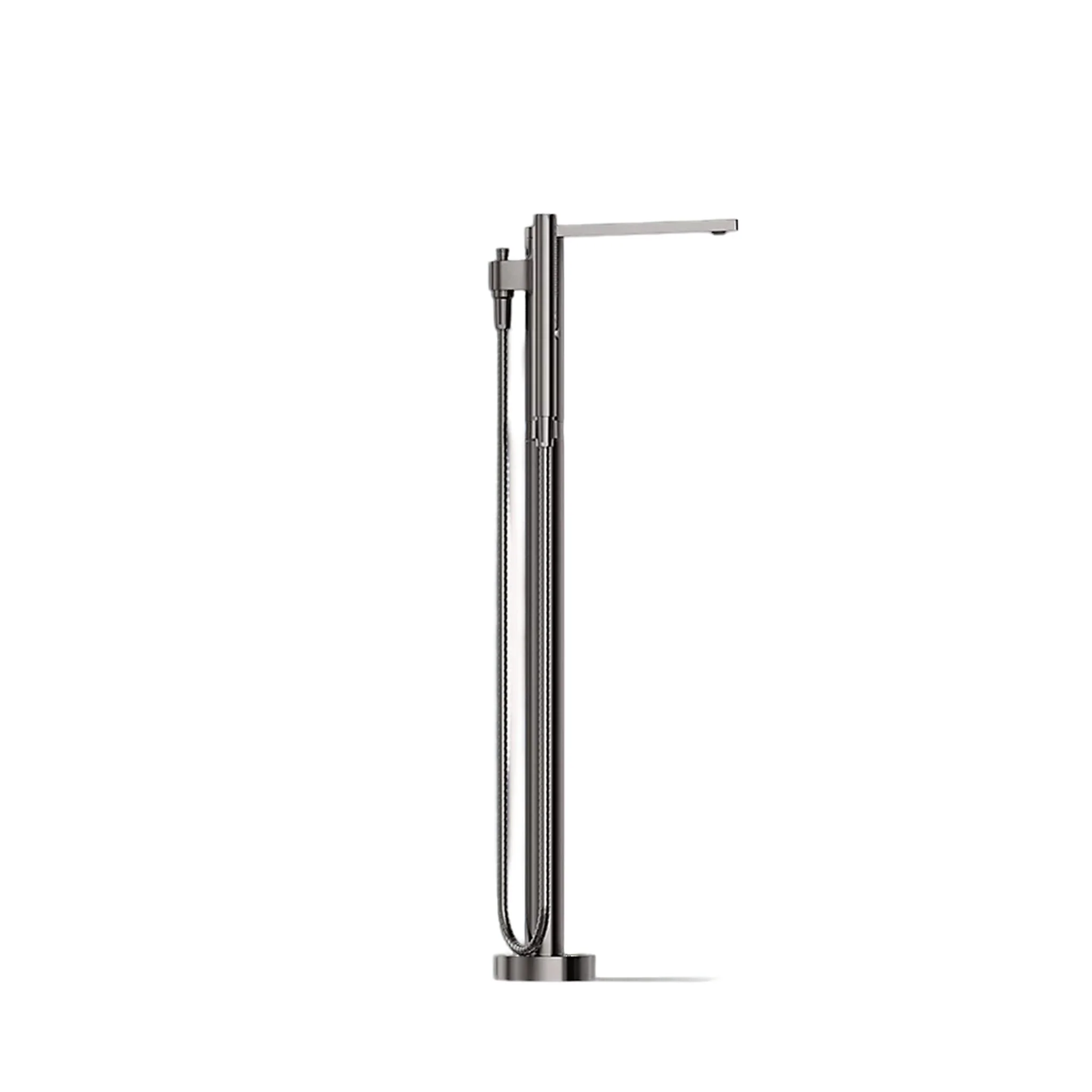COMPOSED FLOOR MOUNT BATH FILLER TRIM WITH HANDSHOWER - Image 25