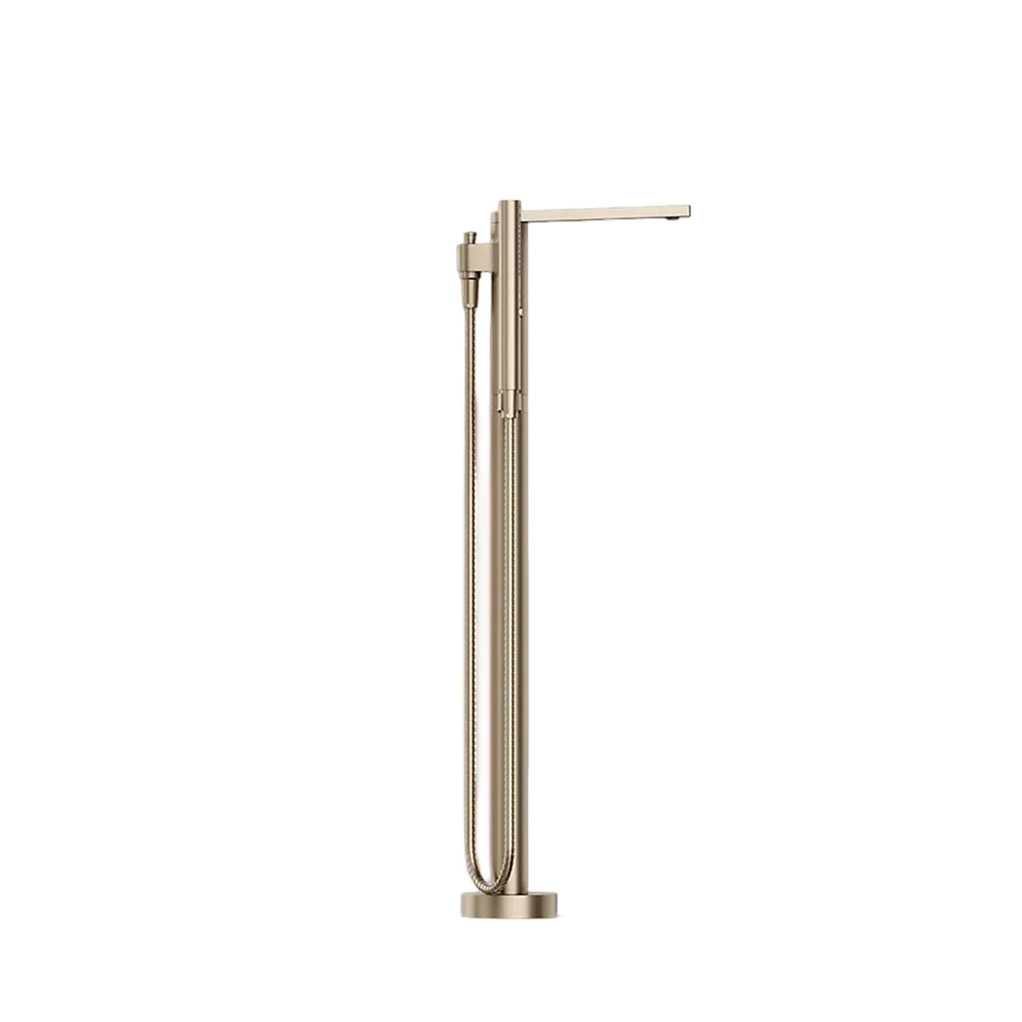 COMPOSED FLOOR MOUNT BATH FILLER TRIM WITH HANDSHOWER - Image 29