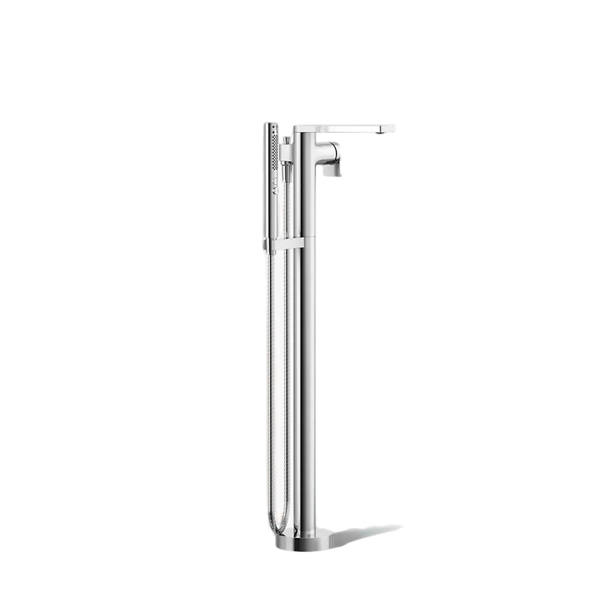 COMPOSED FLOOR MOUNT BATH FILLER TRIM WITH HANDSHOWER - Image 3