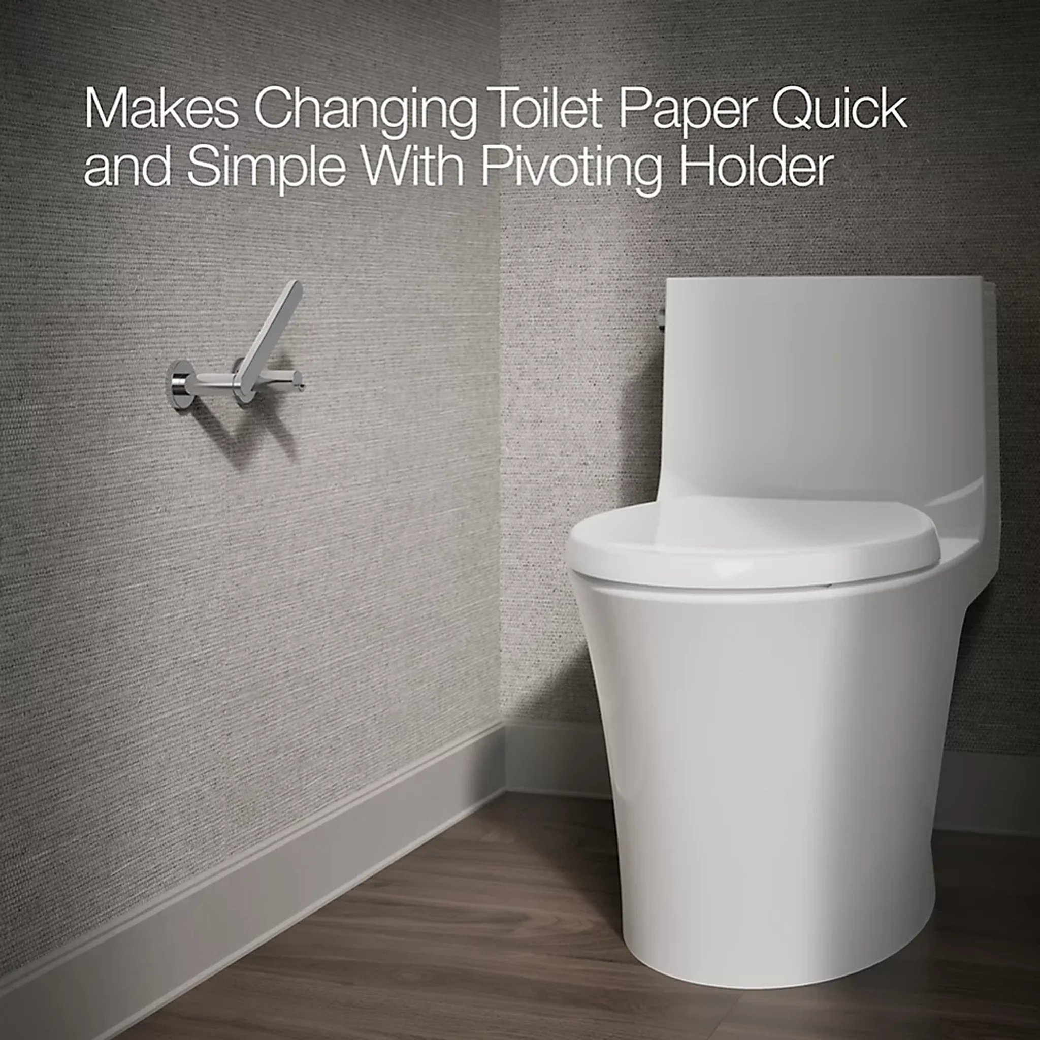 COMPOSED® PIVOTING TOILET PAPER HOLDER - Image 7