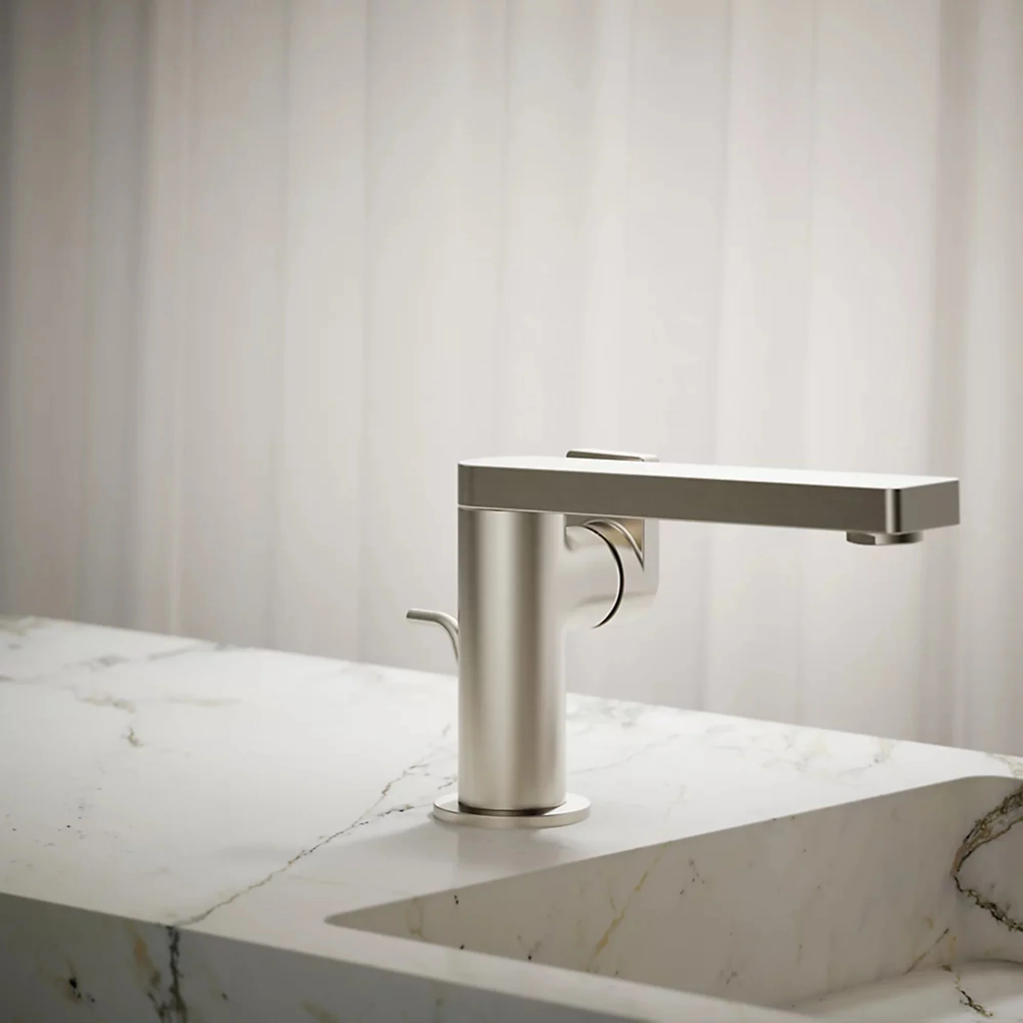 COMPOSED SINGLE-HANDLE BATHROOM SINK FAUCET WITH LEVER HANDLE - Image 2