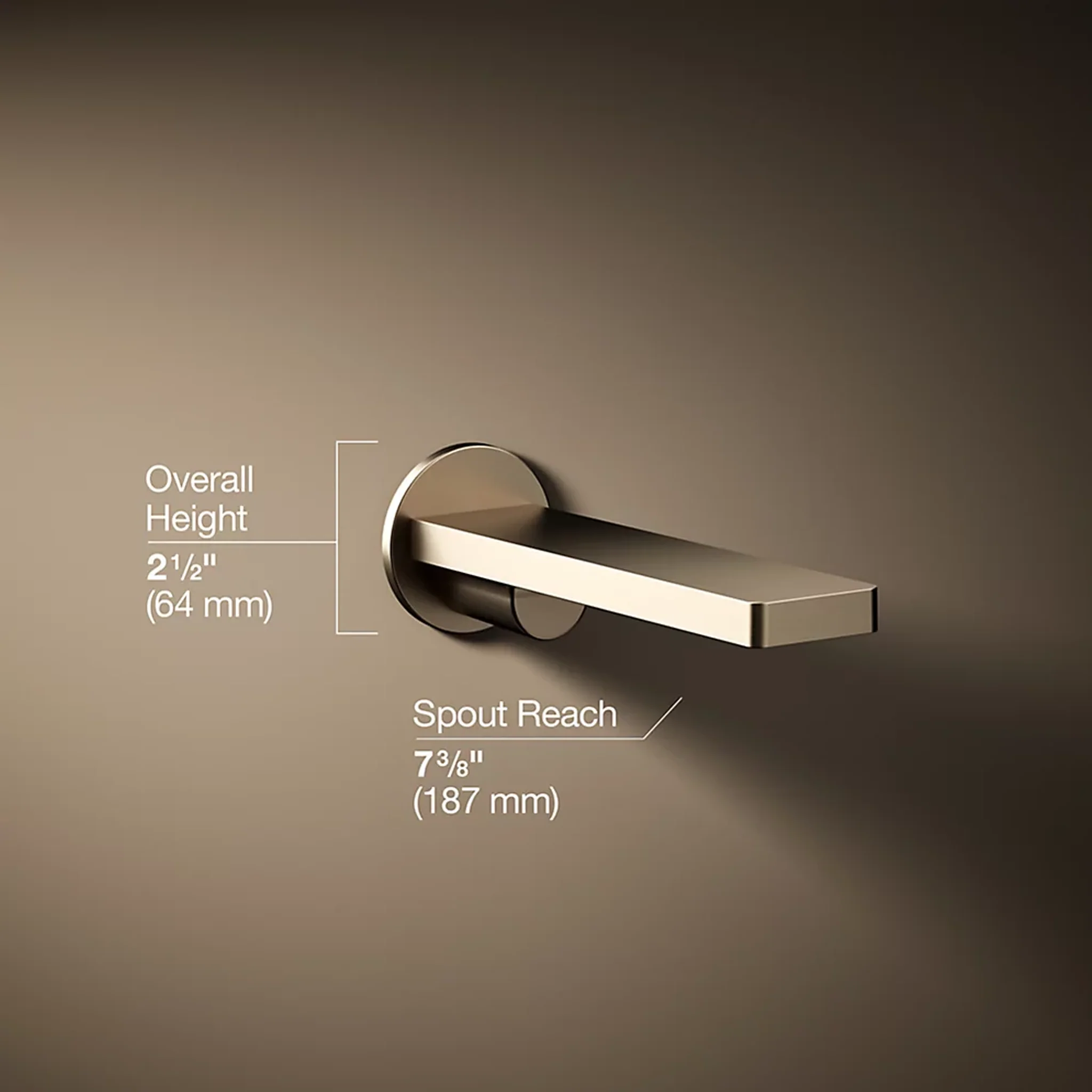 COMPOSED WALL-MOUNT BATH SPOUT - Image 8