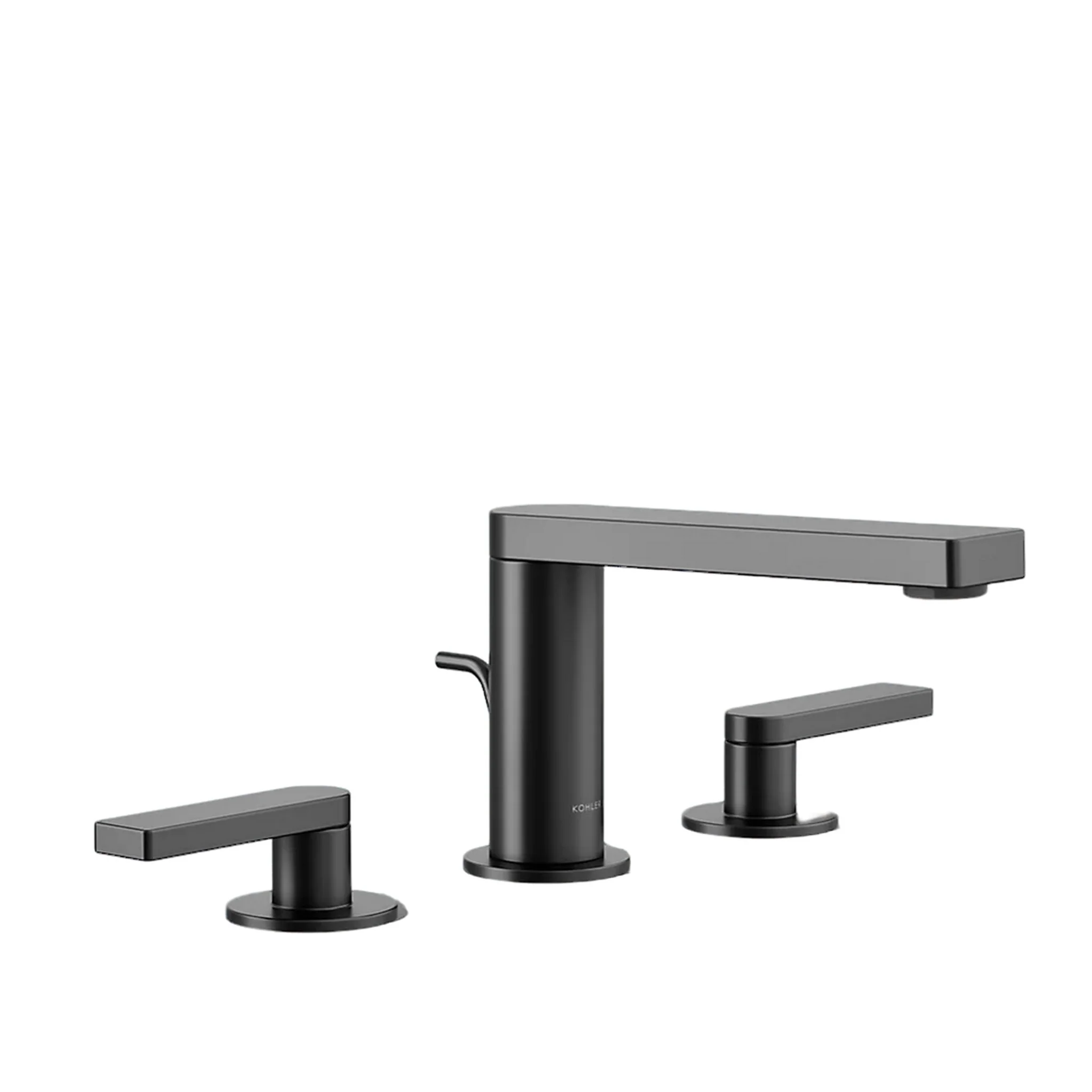 COMPOSED WIDESPREAD BATHROOM SINK FAUCET WITH LEVER HANDLES