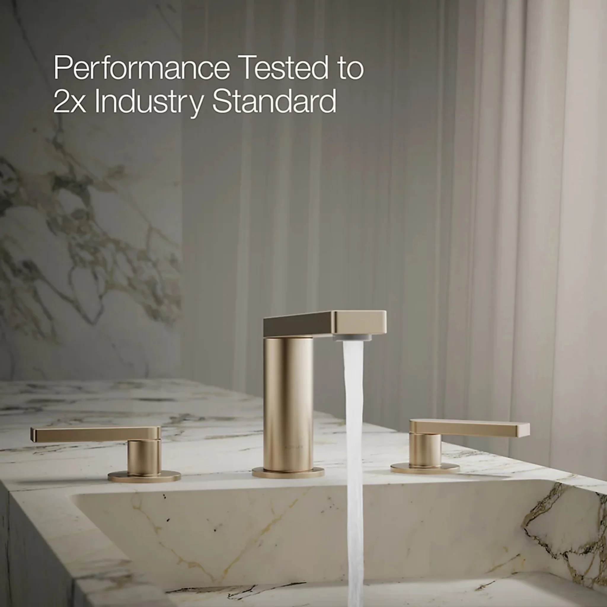 COMPOSED WIDESPREAD BATHROOM SINK FAUCET WITH LEVER HANDLES - Image 18