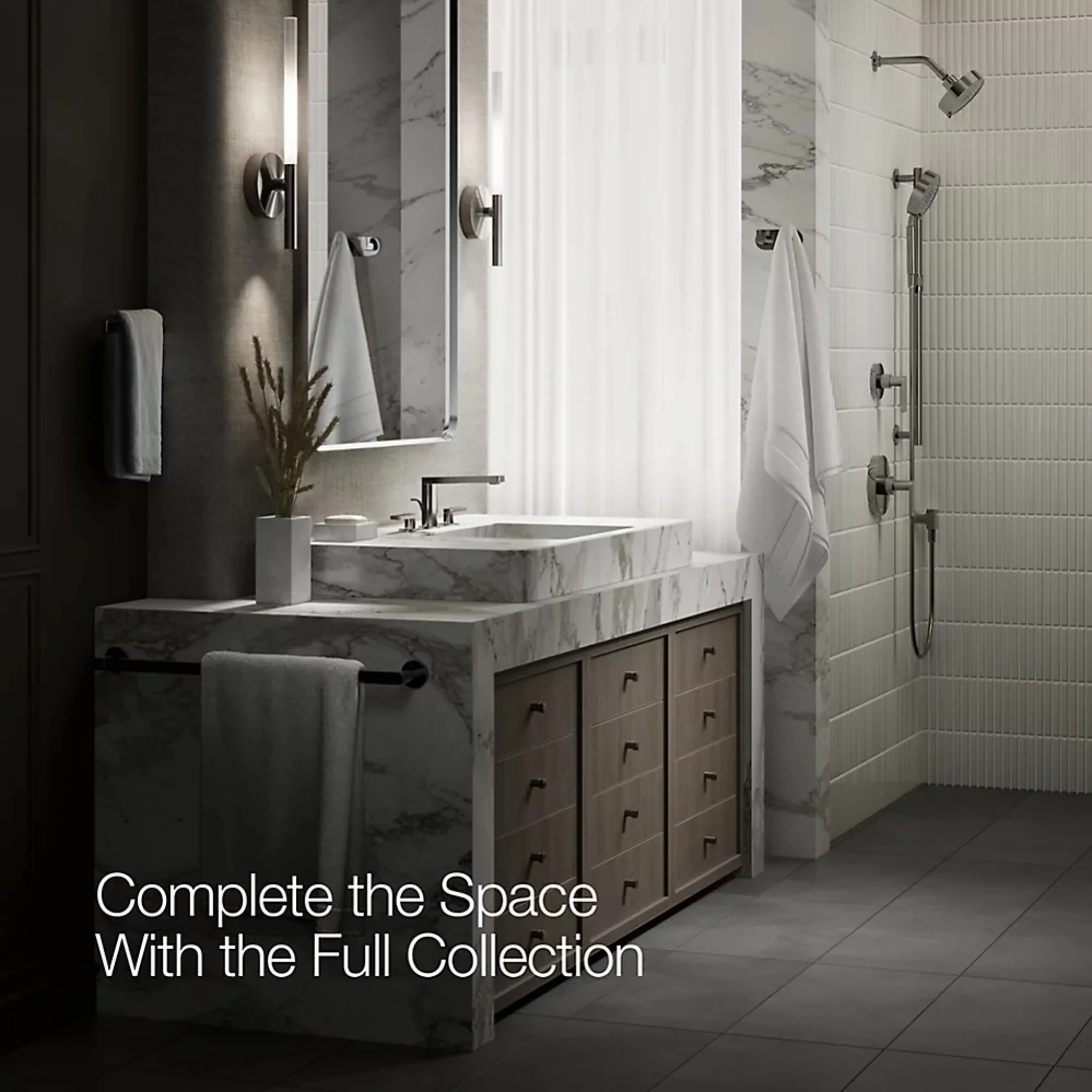 COMPOSED WIDESPREAD BATHROOM SINK FAUCET WITH LEVER HANDLES - Image 19