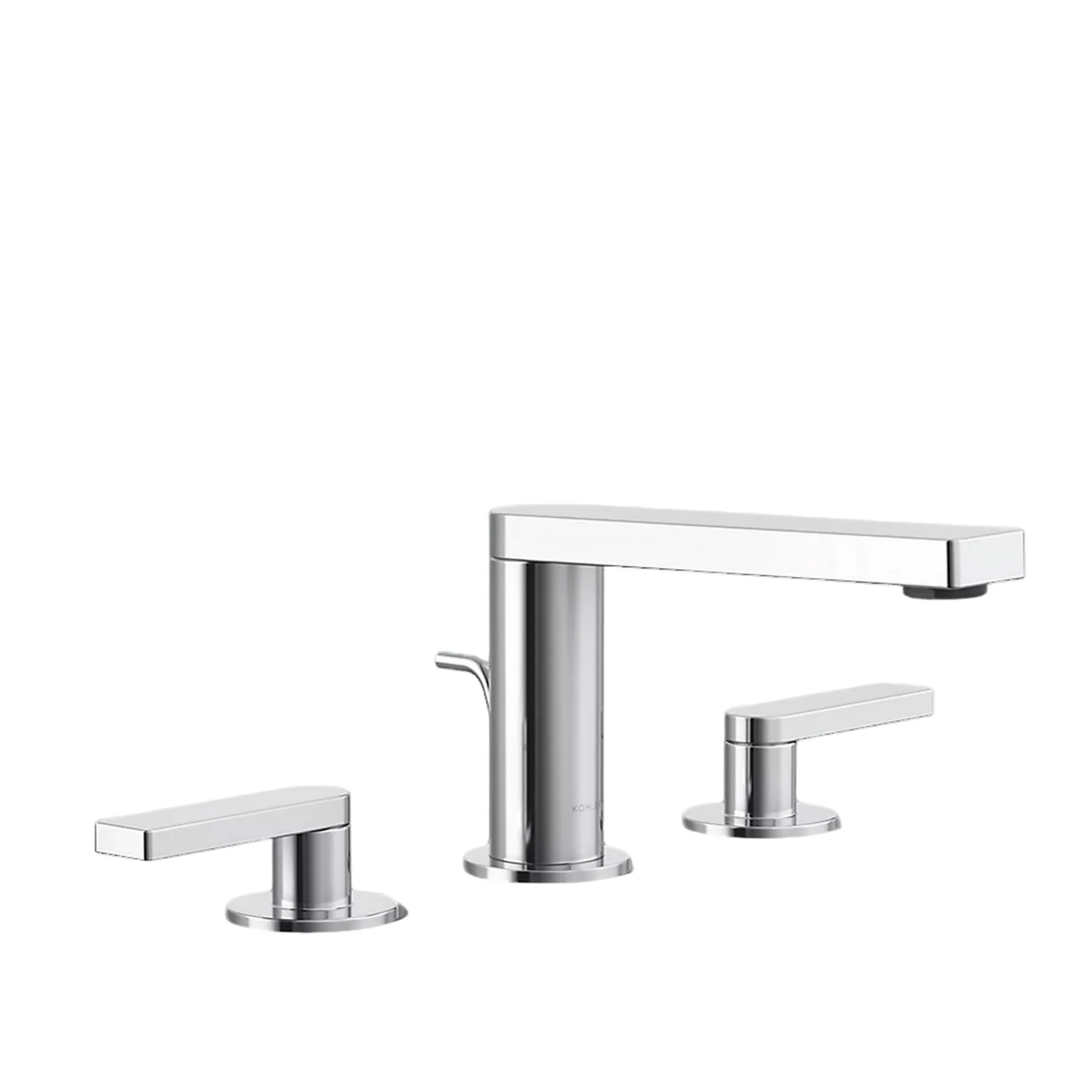 COMPOSED WIDESPREAD BATHROOM SINK FAUCET WITH LEVER HANDLES - Image 3