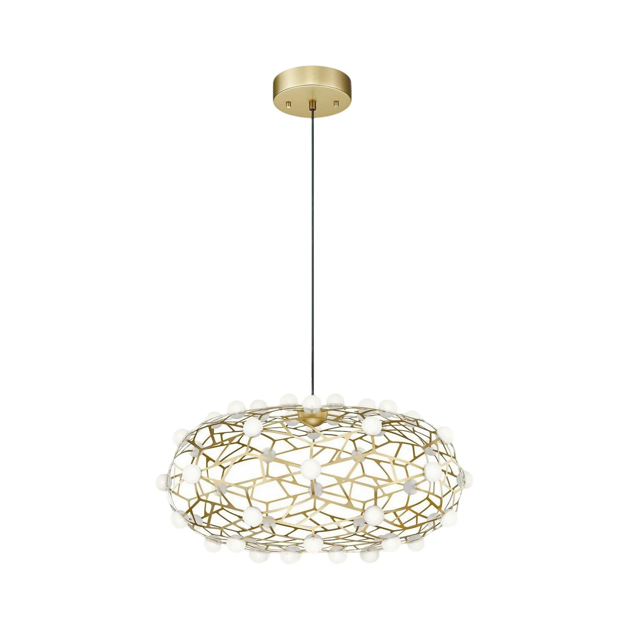 CORAL 56 LIGHT 24" LED CHANDELIER