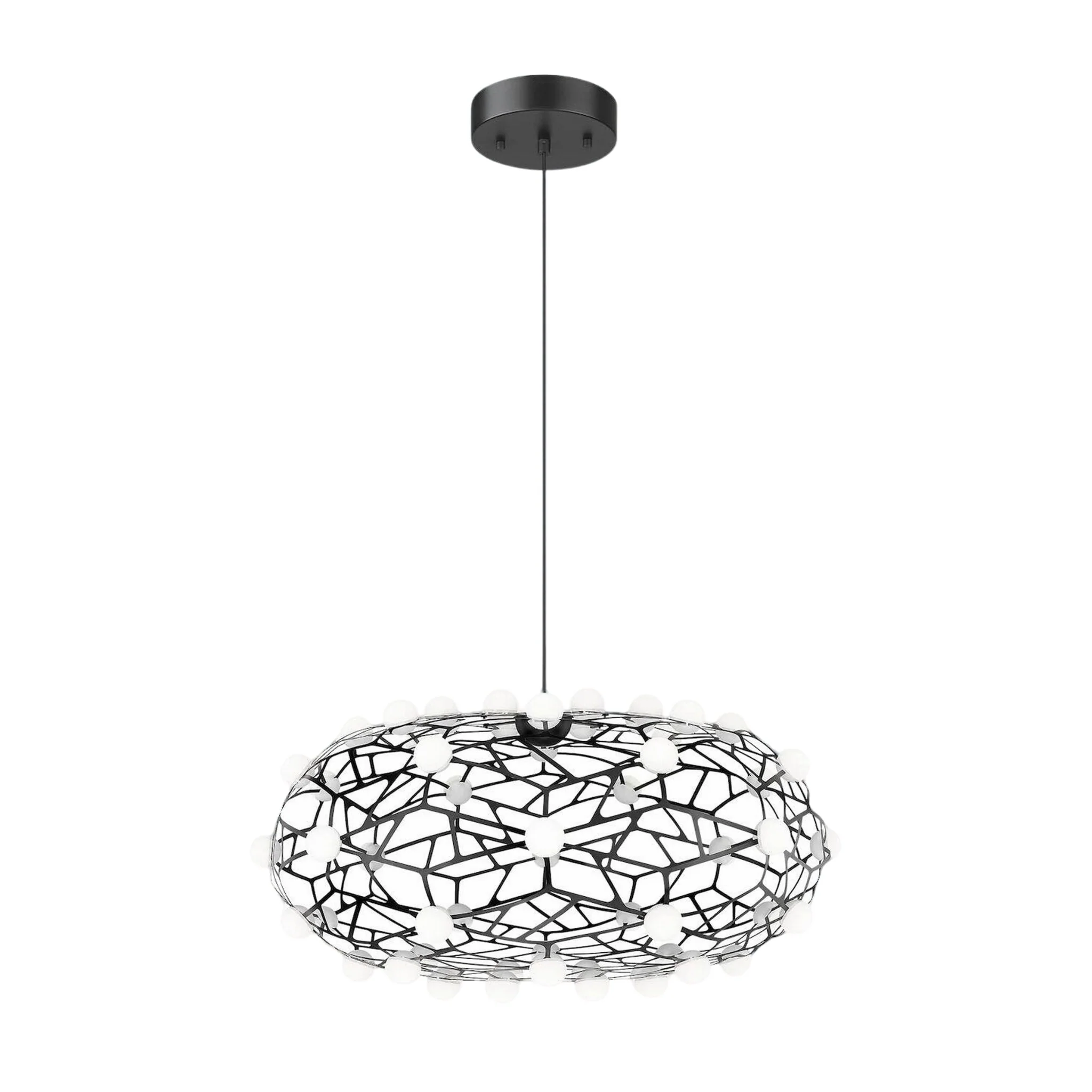 CORAL 56 LIGHT 24" LED CHANDELIER - Image 2
