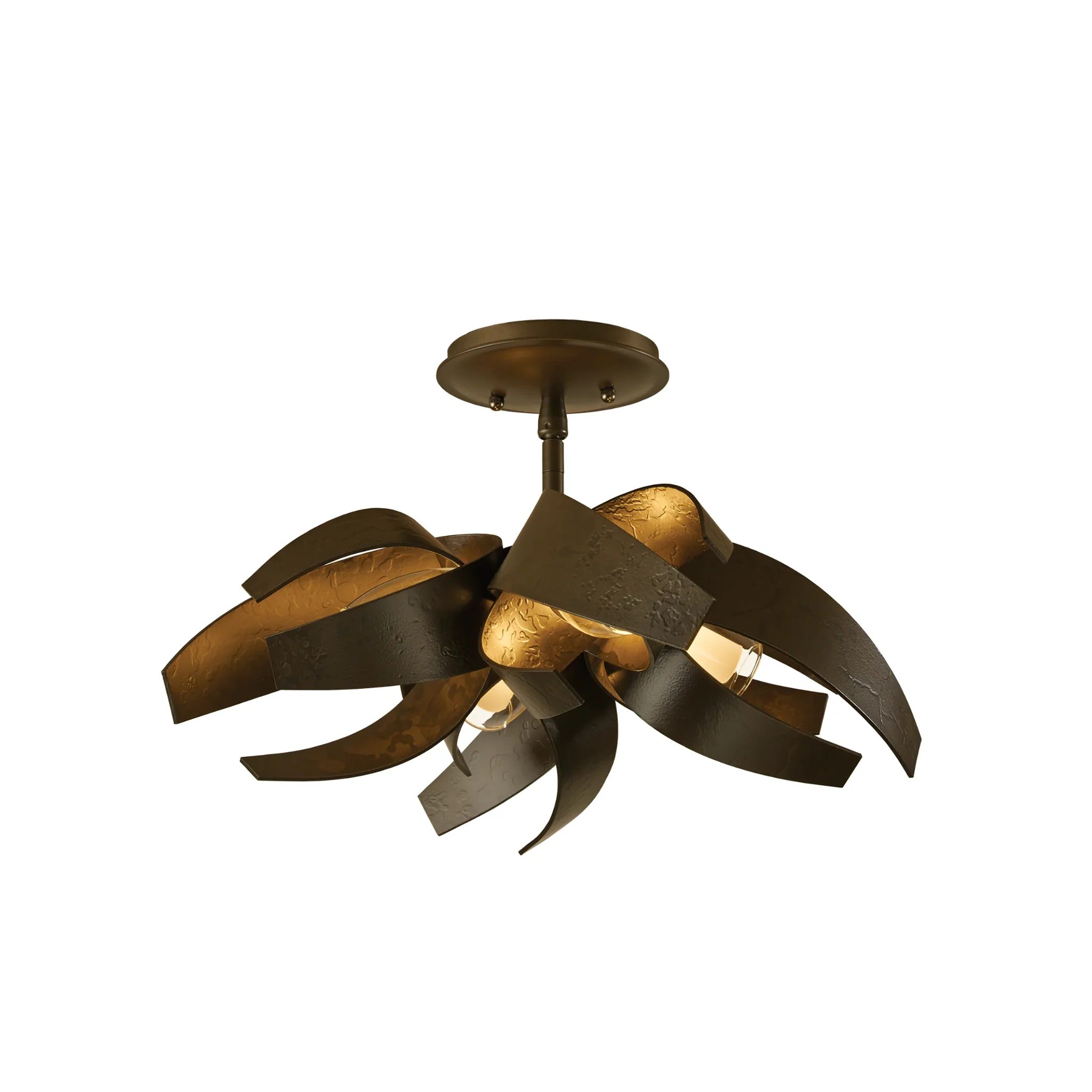 CORONA SEMI-FLUSH LIGHT