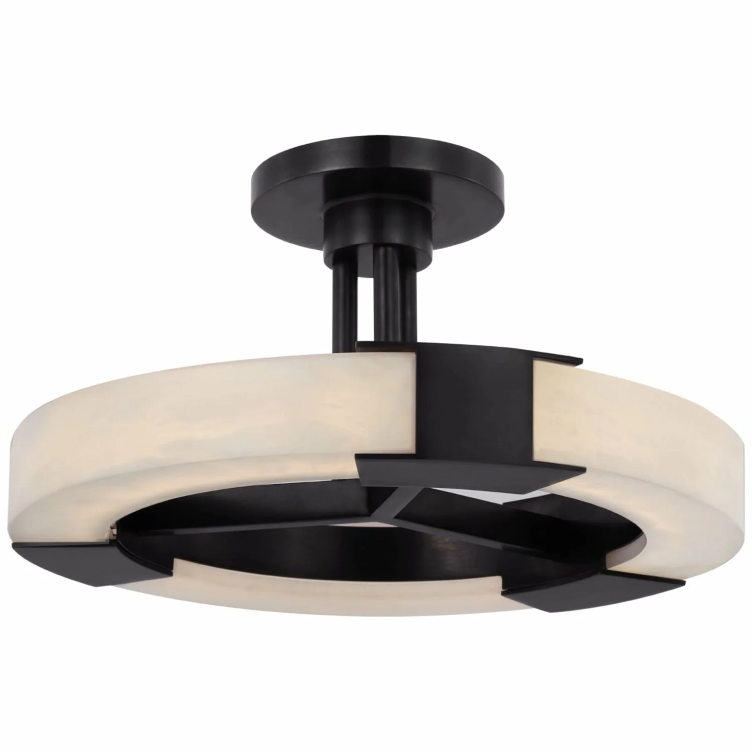 COVET 14-INCH MEDIUM RING LED SEMI-FLUSH MOUNT - Image 2
