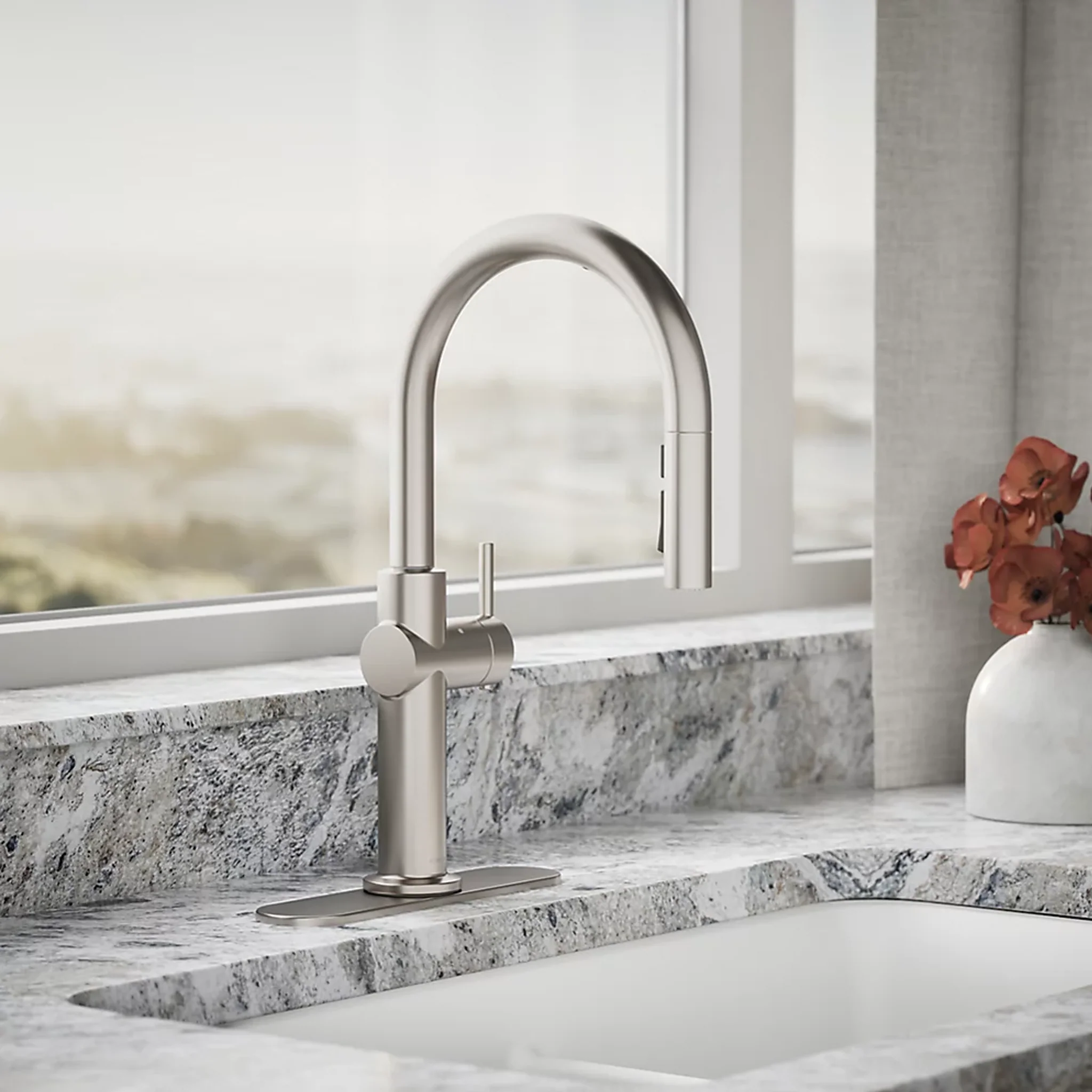 CRUE® TOUCHLESS PULL-DOWN SINGLE-HANDLE KITCHEN FAUCET - Image 2