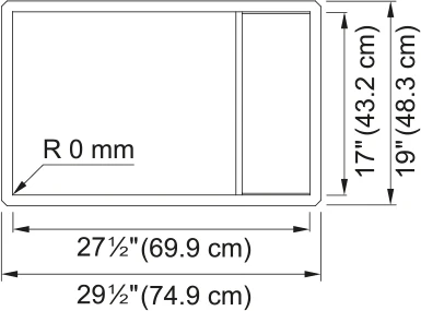 CRYSTAL SINGLE BOWL UNDERMOUNT SINK - Image 2