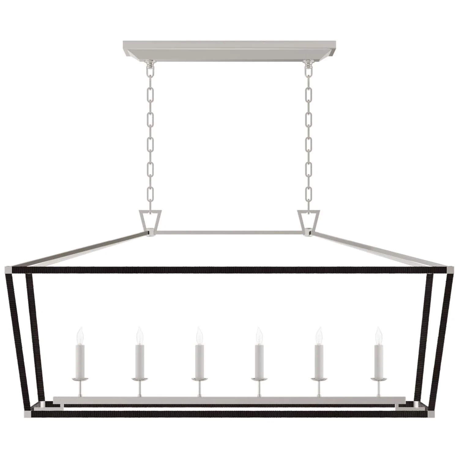 DARLANA 54-INCH LARGE 6 LIGHT LINEAR LANTERN
