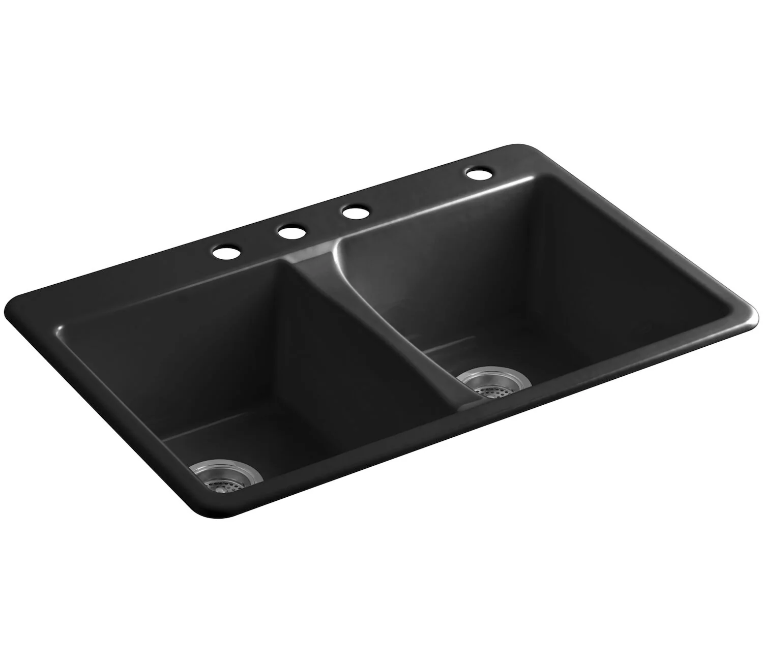 DEERFIELD® 33 X 22 X 9-5/8 INCHES DOUBLE-EQUAL KITCHEN SINK - Image 3