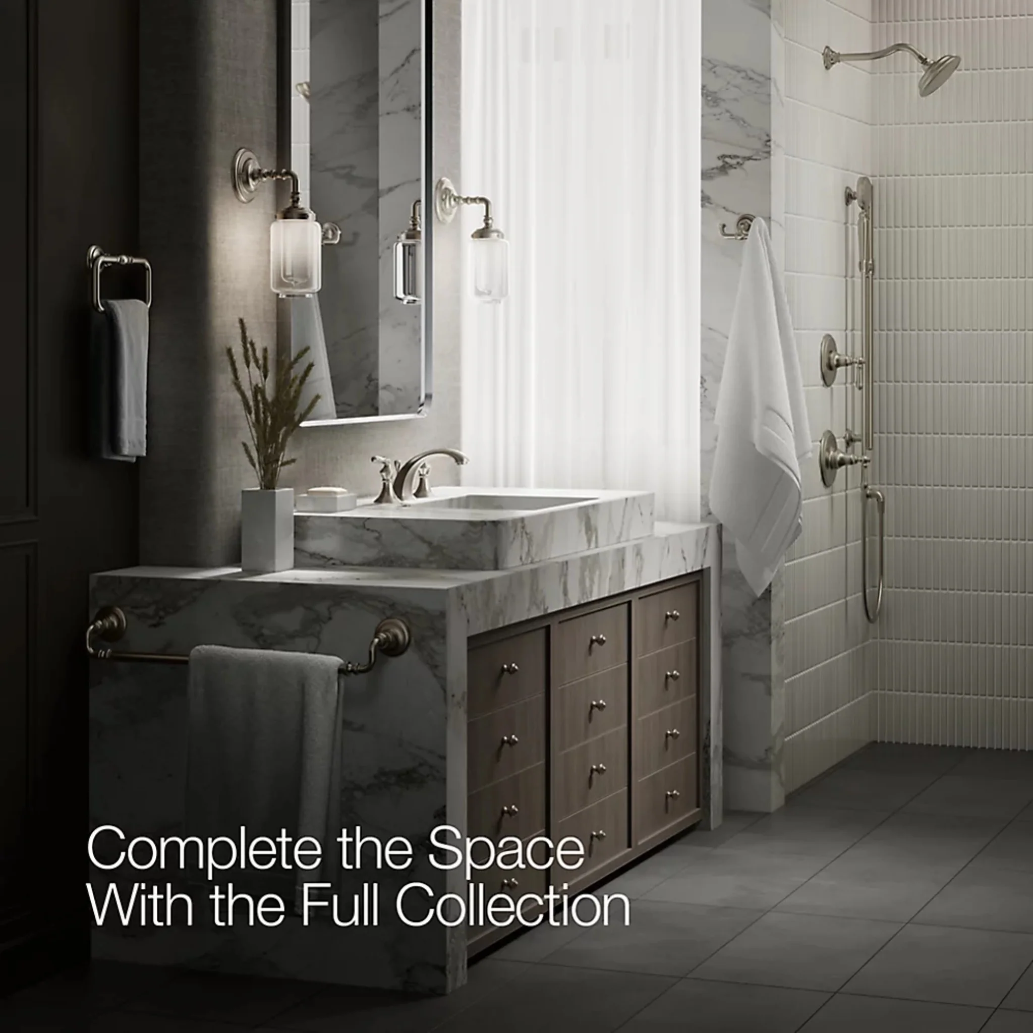 DEVONSHIRE WIDESPREAD BATHROOM SINK FAUCET - Image 8