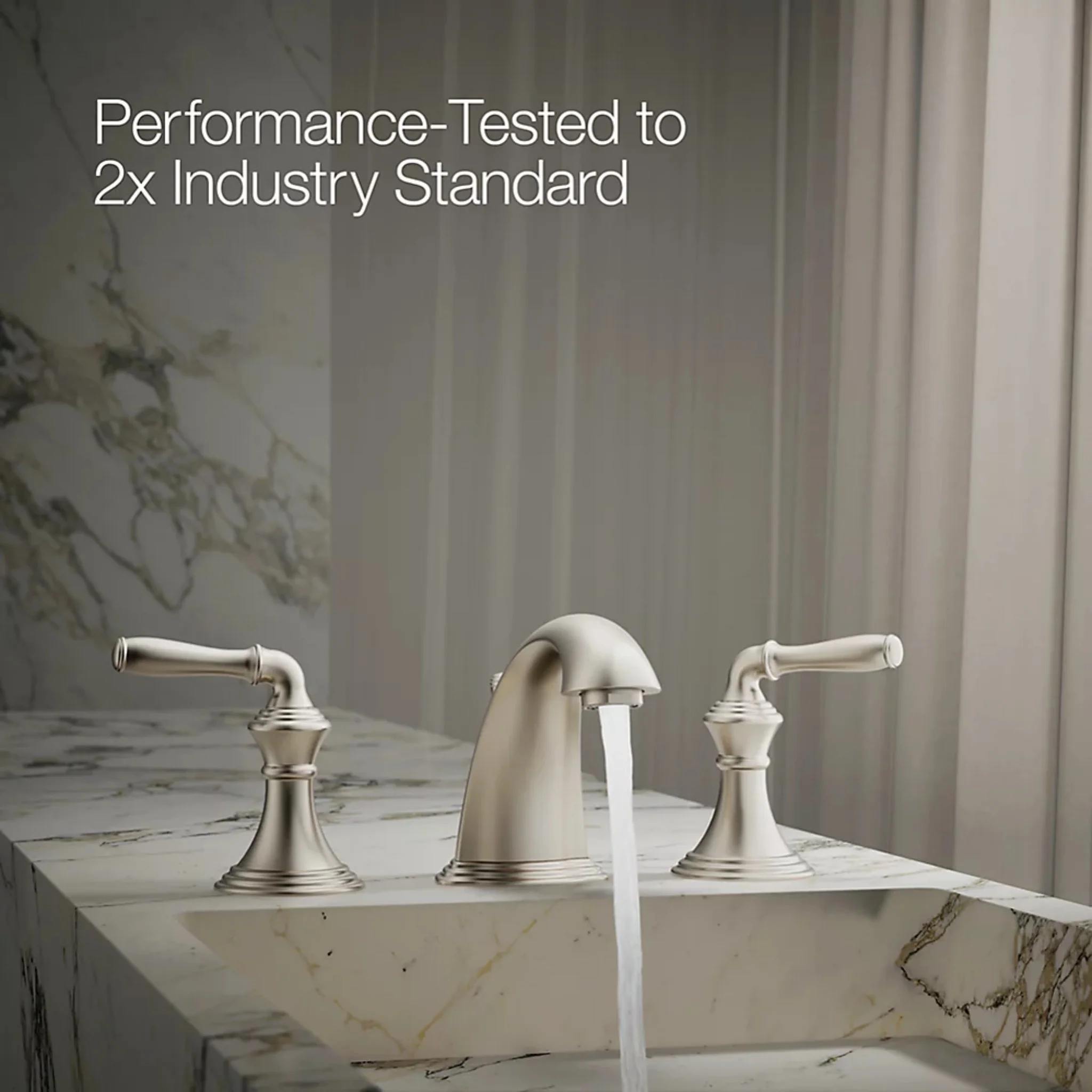DEVONSHIRE WIDESPREAD BATHROOM SINK FAUCET - Image 9