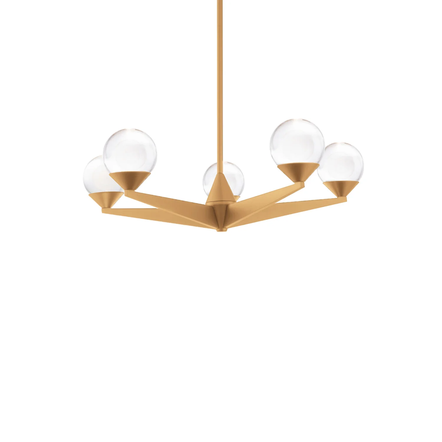 DOUBLE BUBBLE LED CHANDELIER