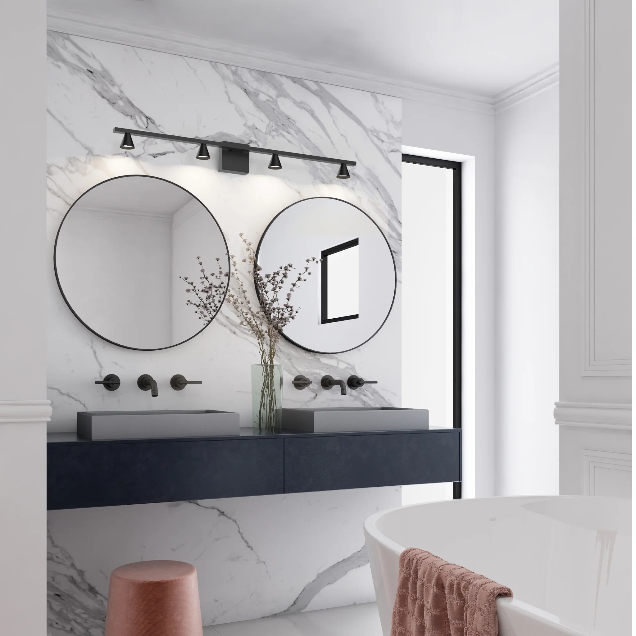 DUNE 41-in VANITY LIGHT - Image 2